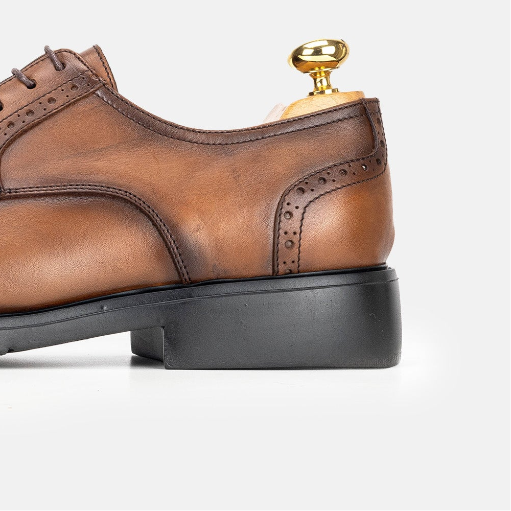 Volzak 5320 Vintage Brown Leather Shoe