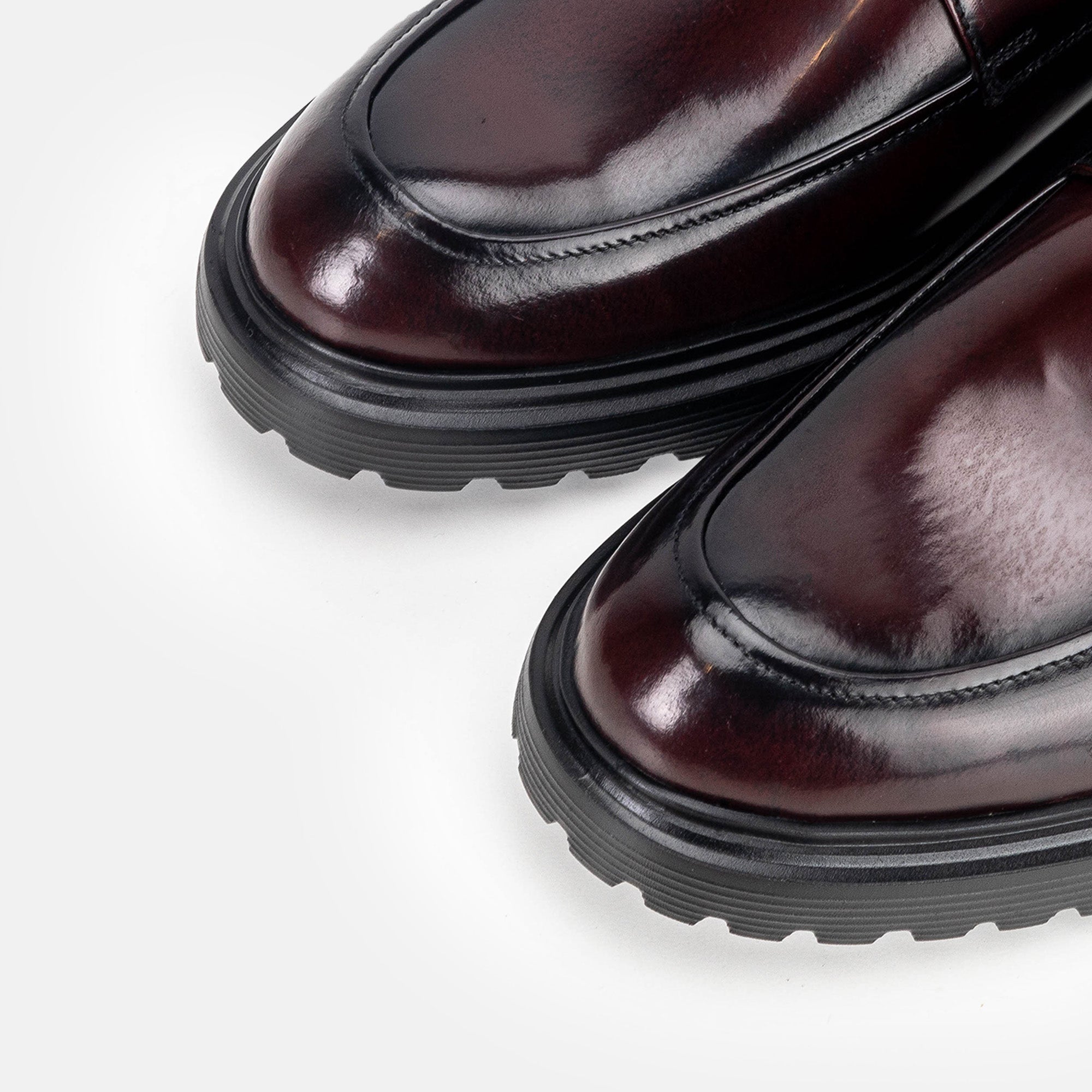 Volzak 5318 chaussure en cuir Démasquable Bordeaux