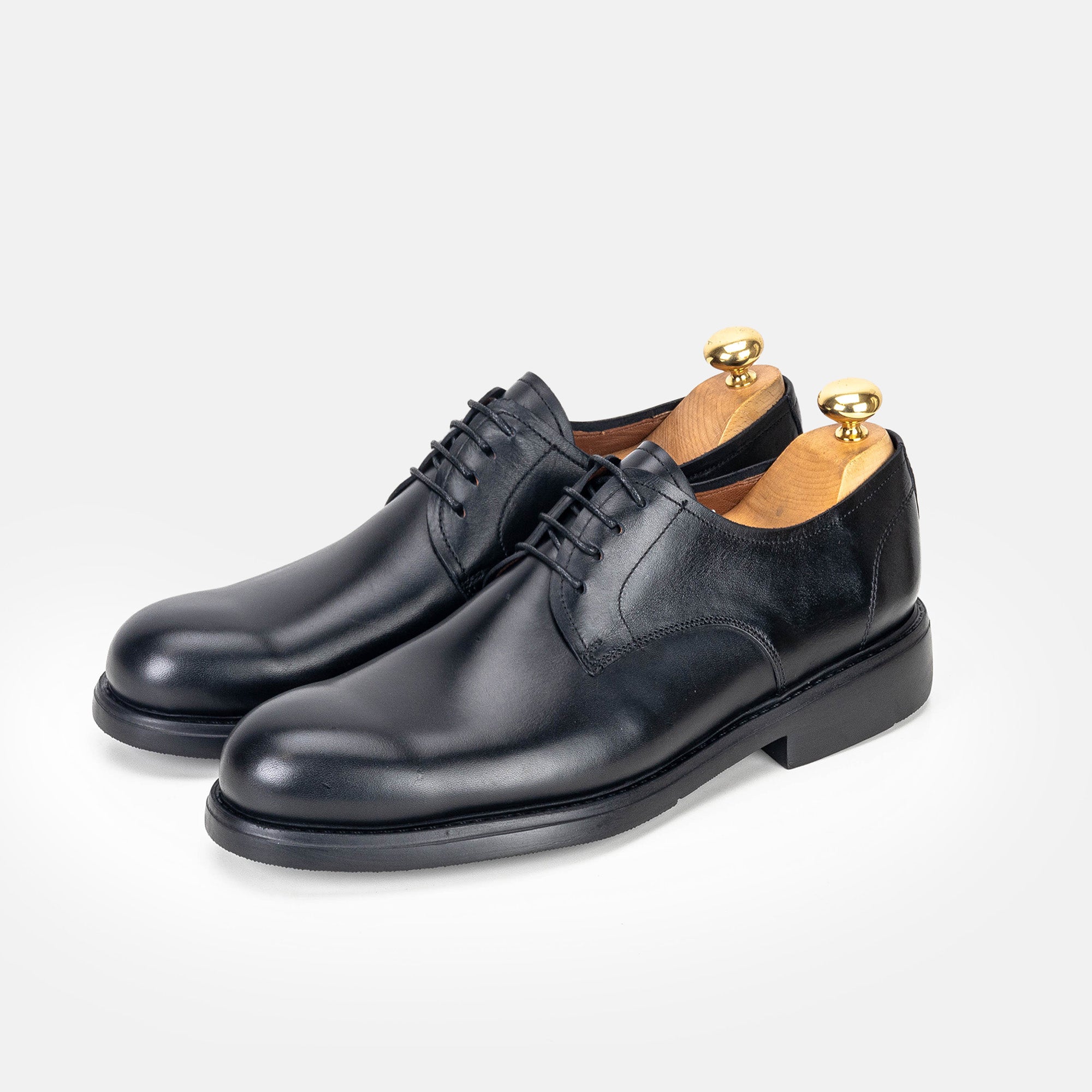 Volzak 5324 leather shoe Black