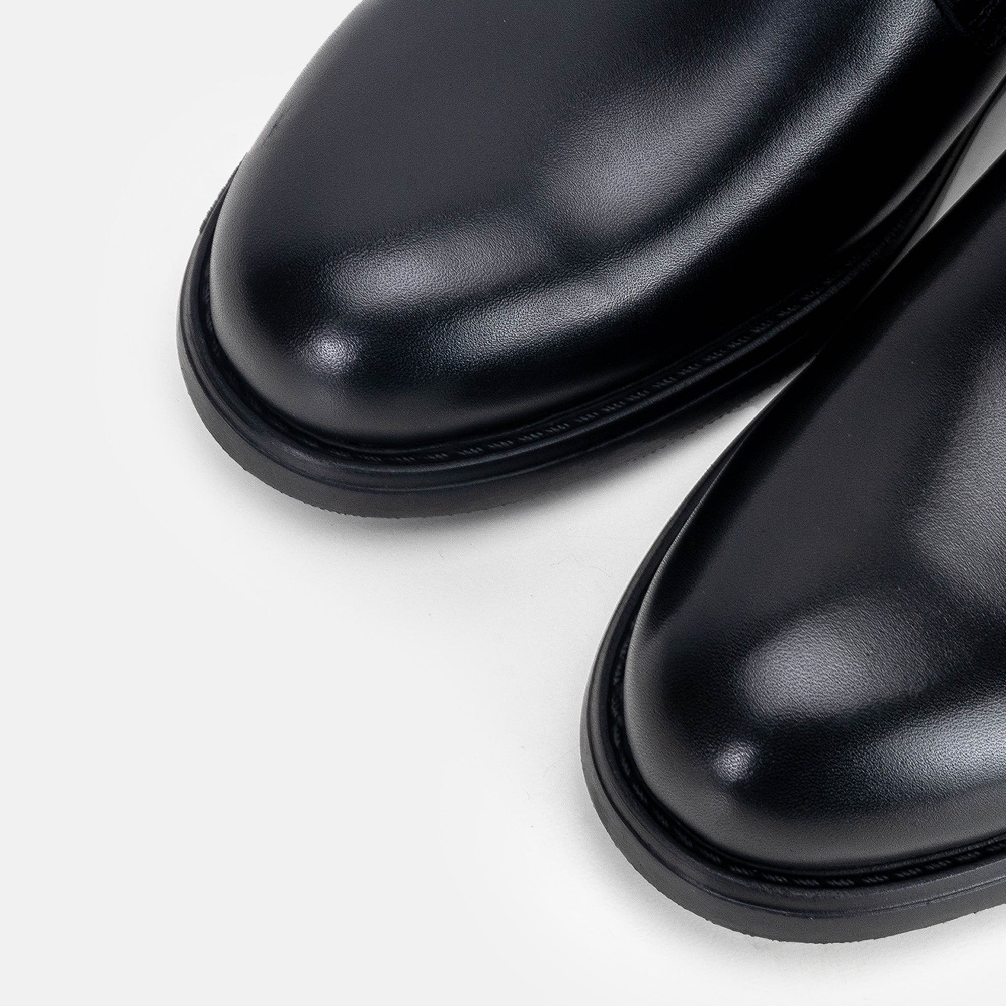 Volzak 5324 leather shoe Black