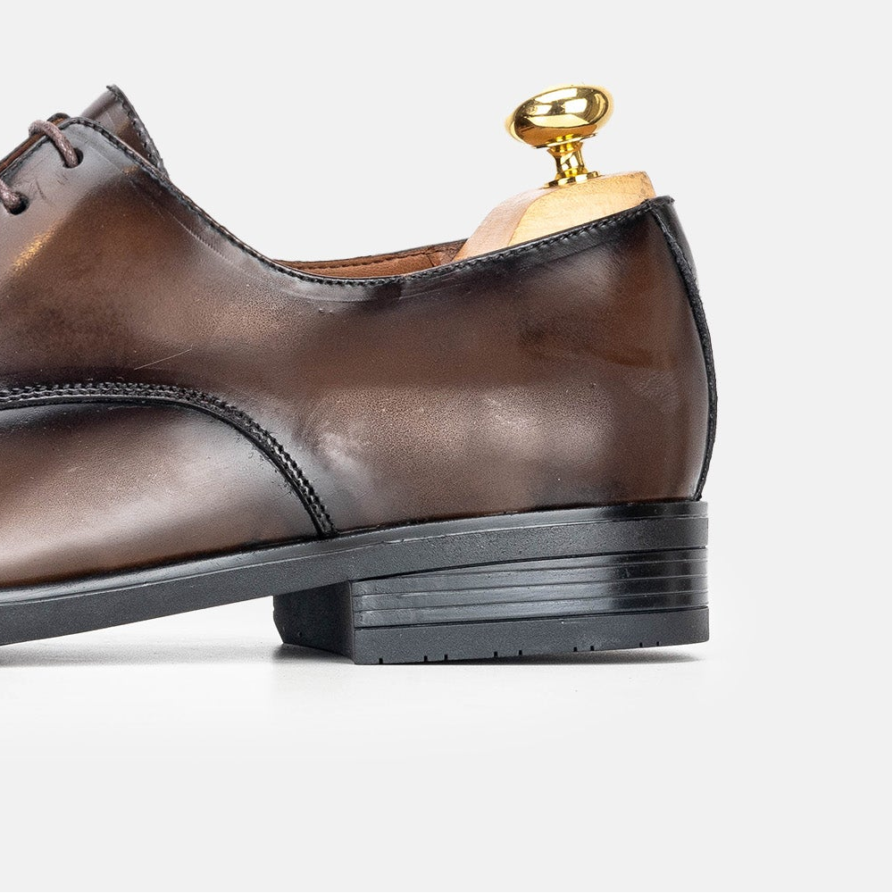 Volzak 5325 Vintage Brown Demaskable Leather Shoe