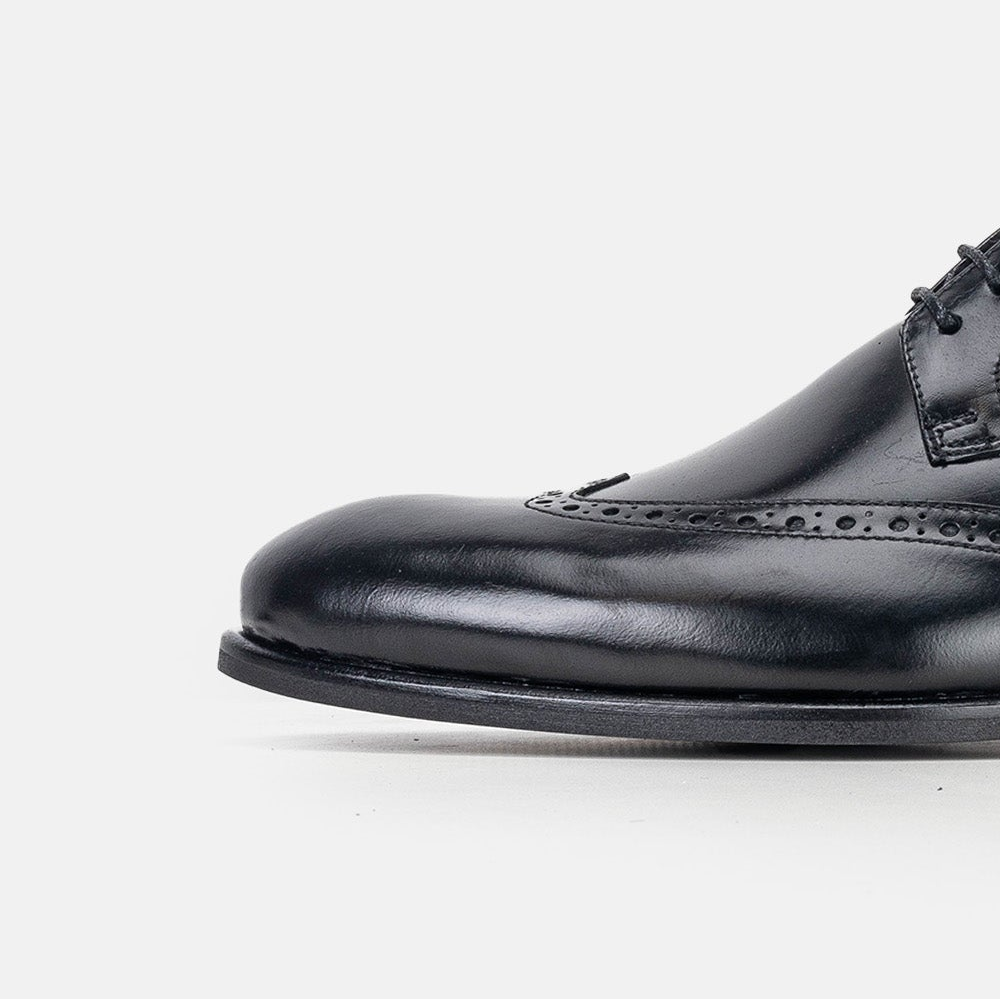 Volzak 5331 chaussure en cuir Démasquable Noir