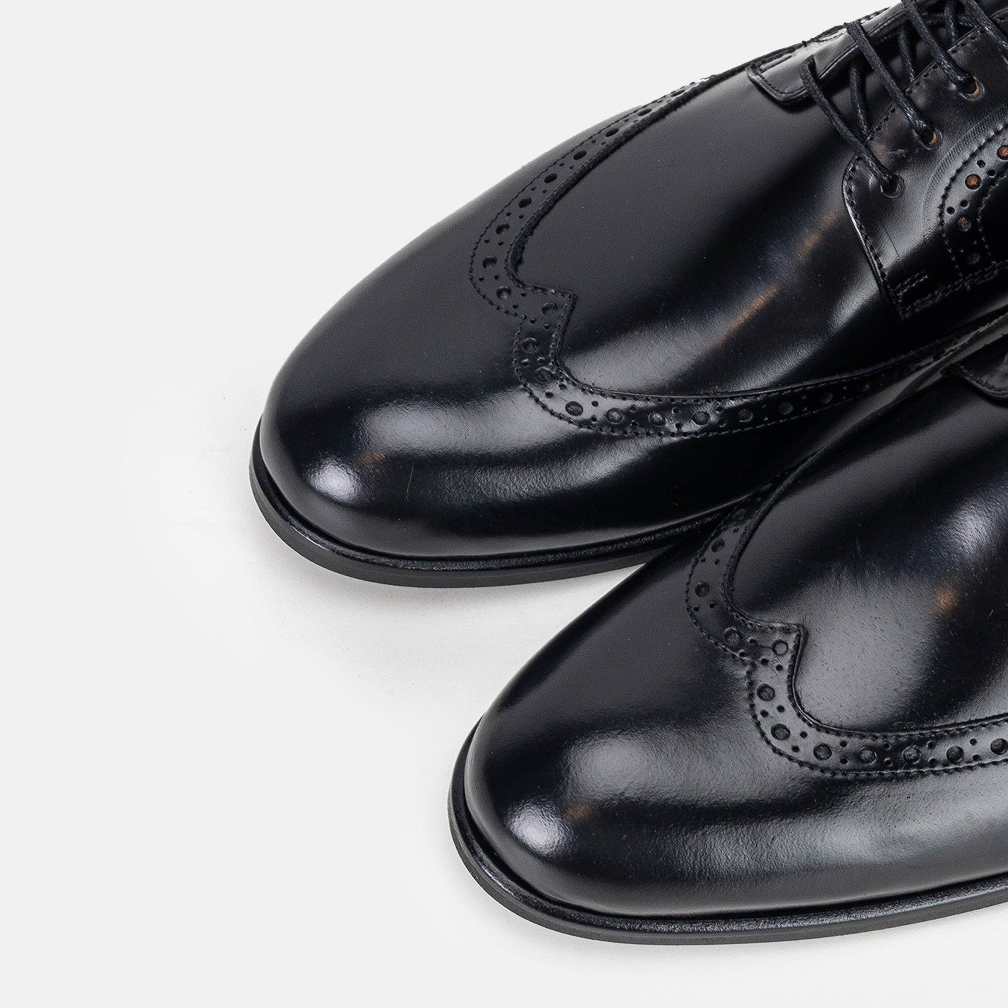 Volzak 5331 chaussure en cuir Démasquable Noir