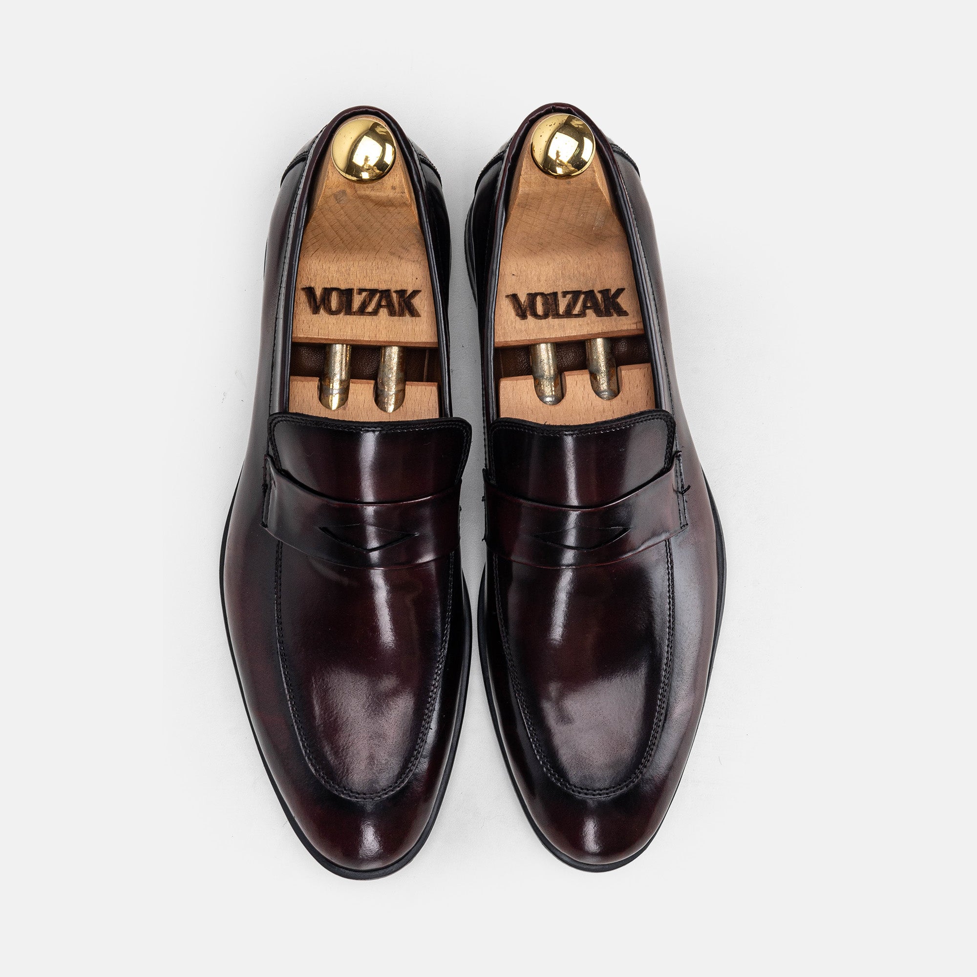 Volzak 5328 Bordeaux Demaskable Leather Shoe