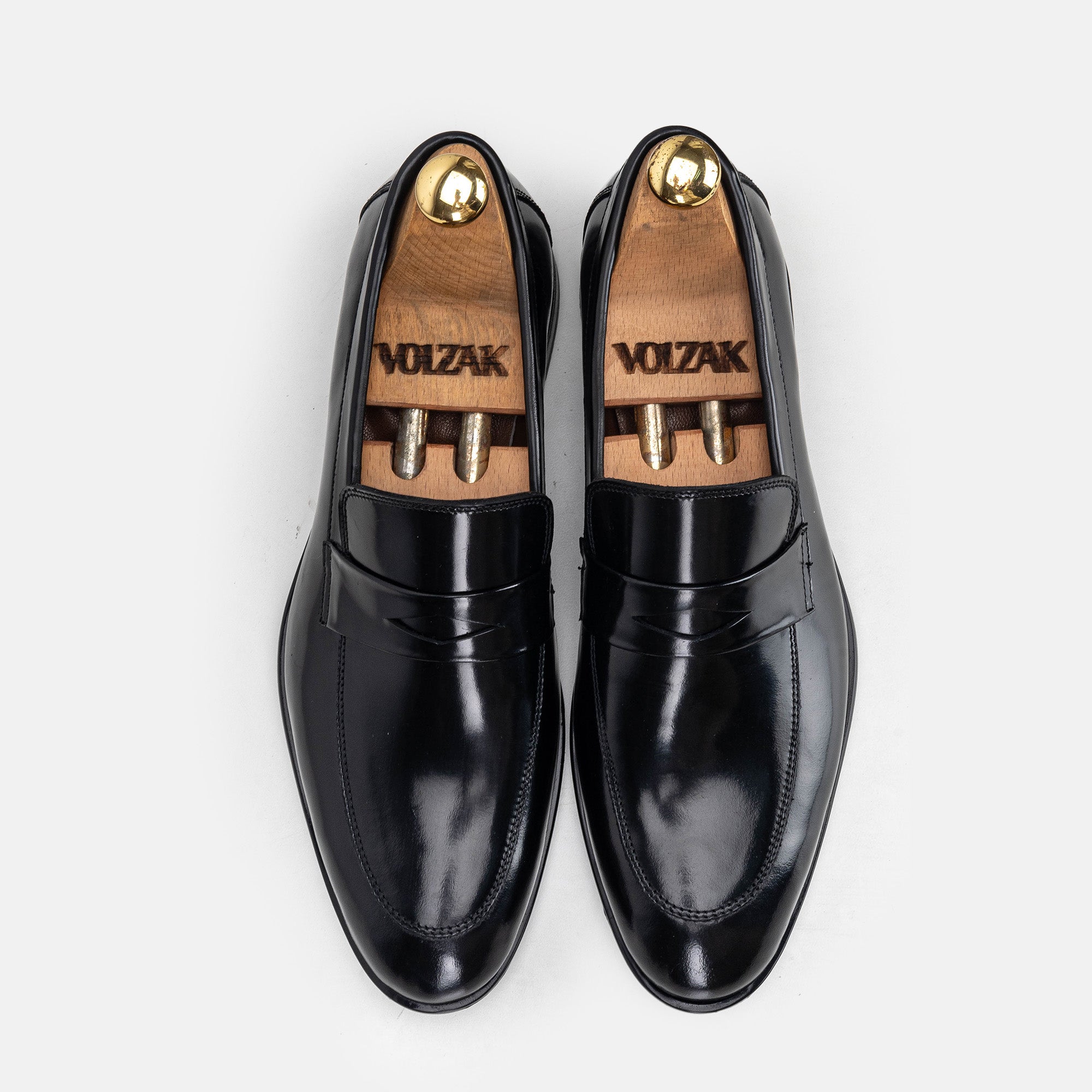 Volzak 5328 Black Demaskable Leather Shoe