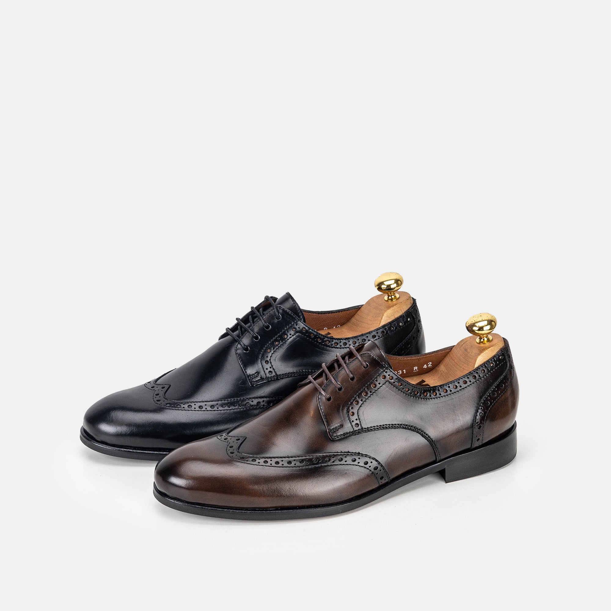 Volzak 5331 chaussure en cuir Démasquable Noir