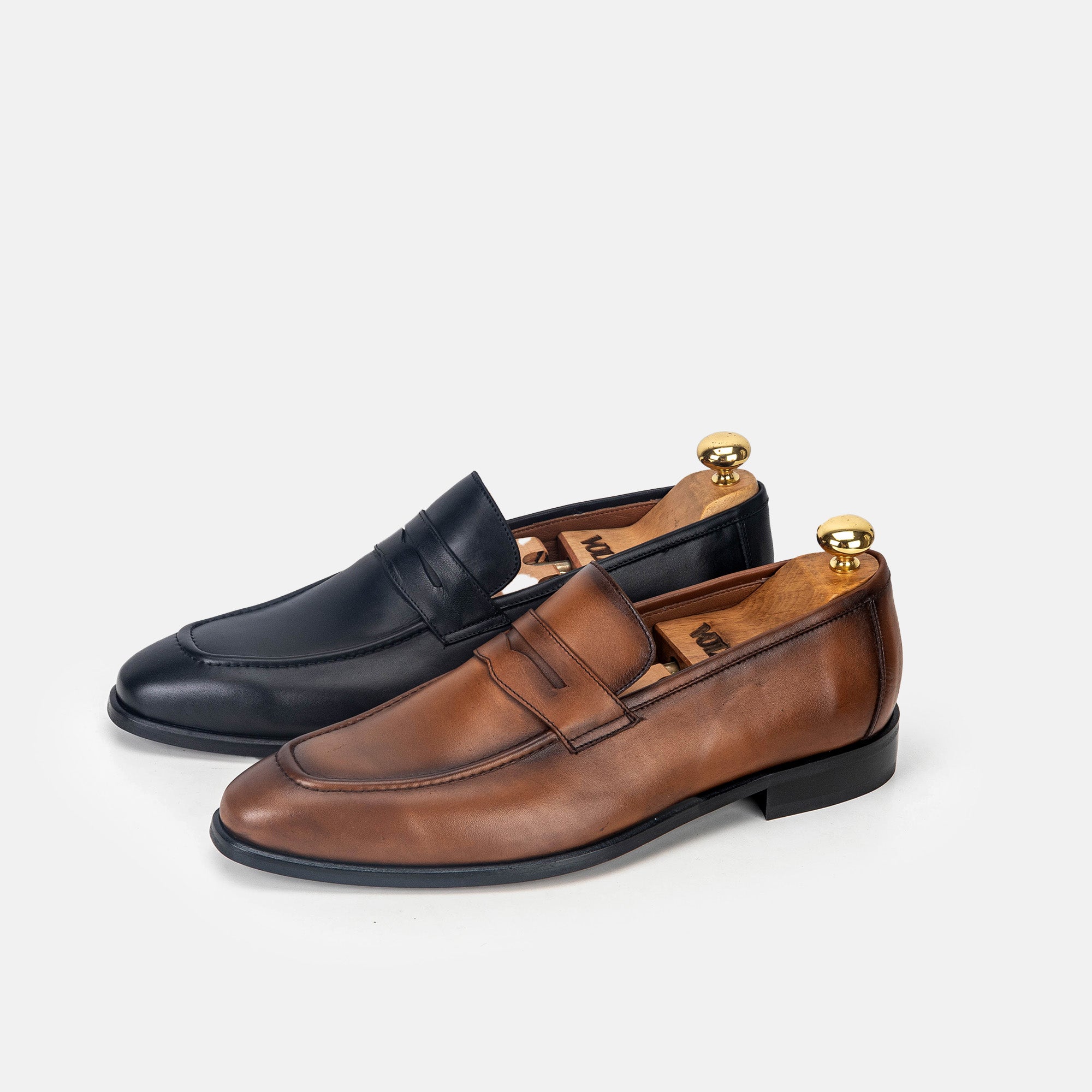 Volzak 5330 chaussure en cuir Noir