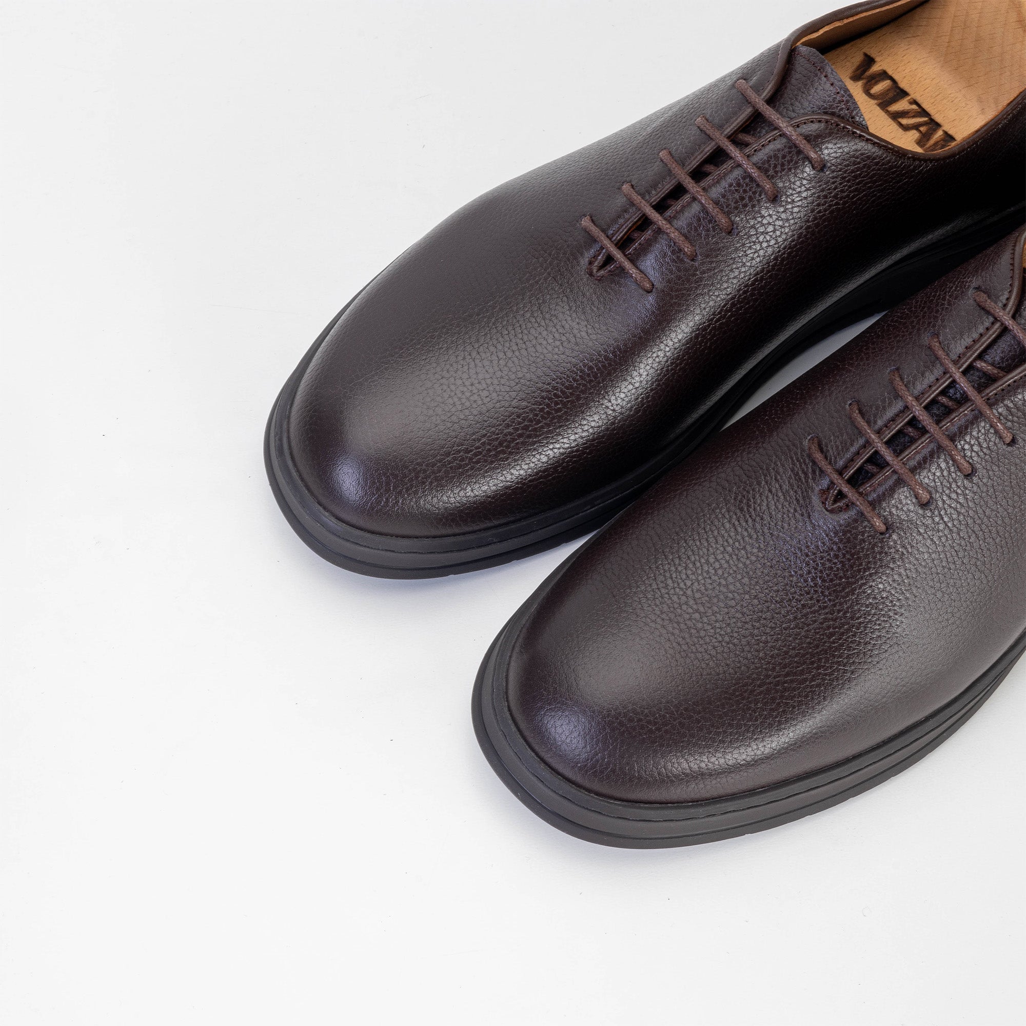 Volzak 6071 Brown leather sneaker