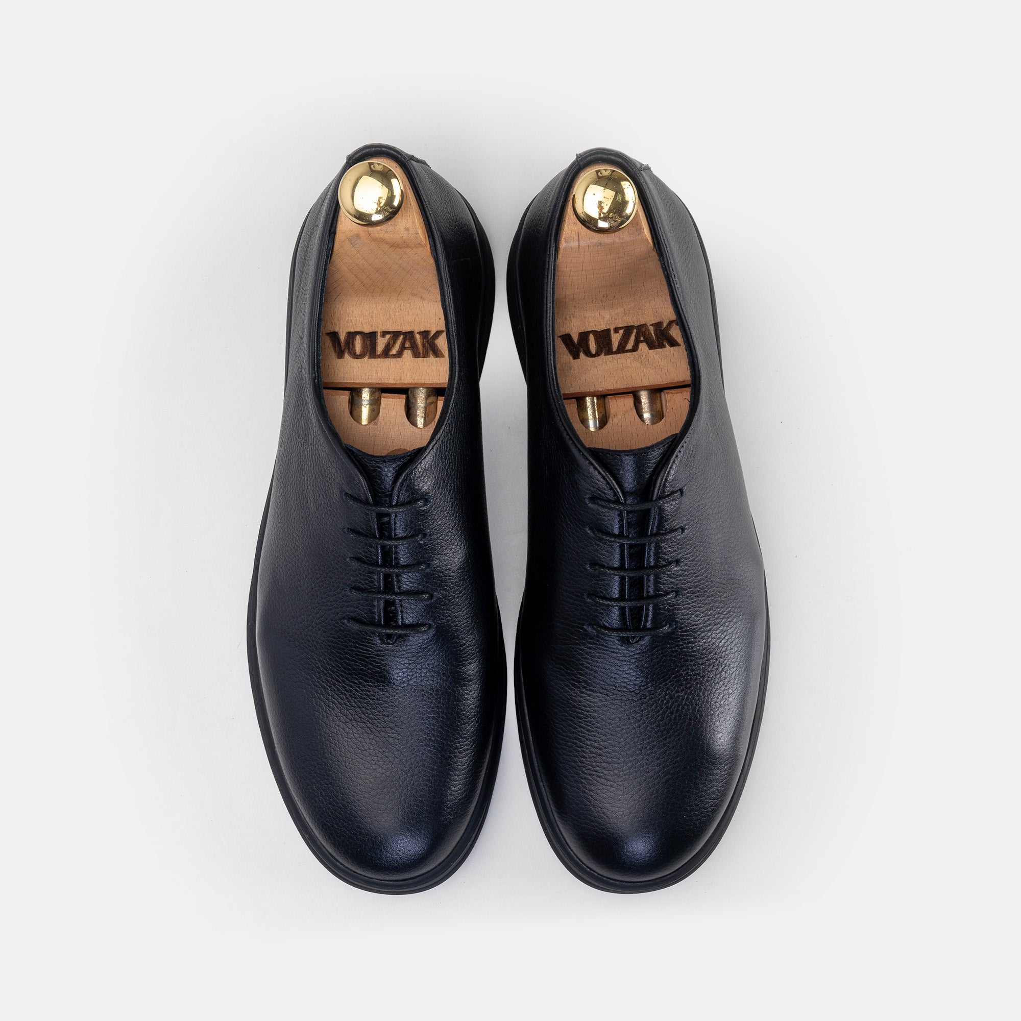 Volzak 6071 basket en cuir Noir