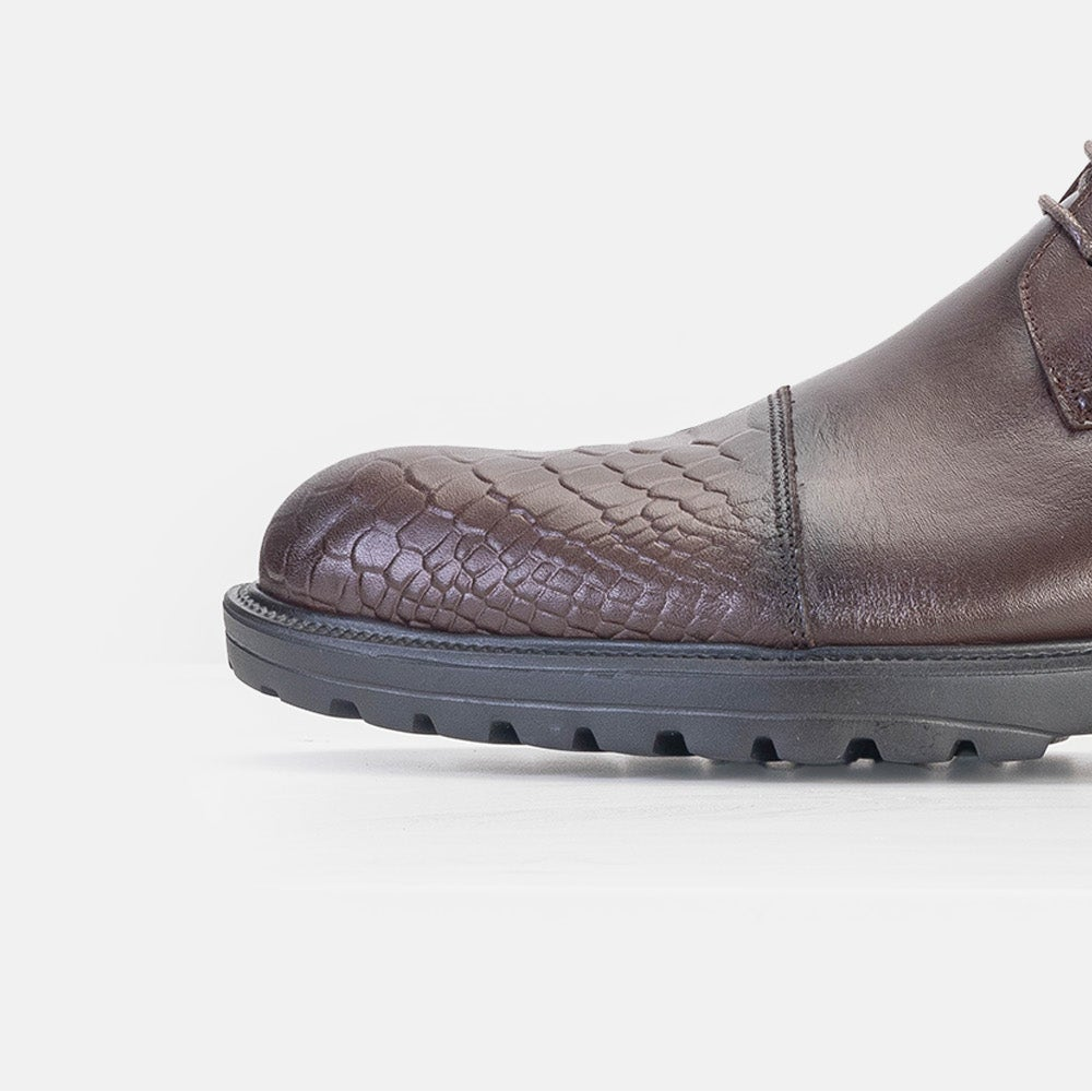 Volzak 5304 Bottine en cuir Marron