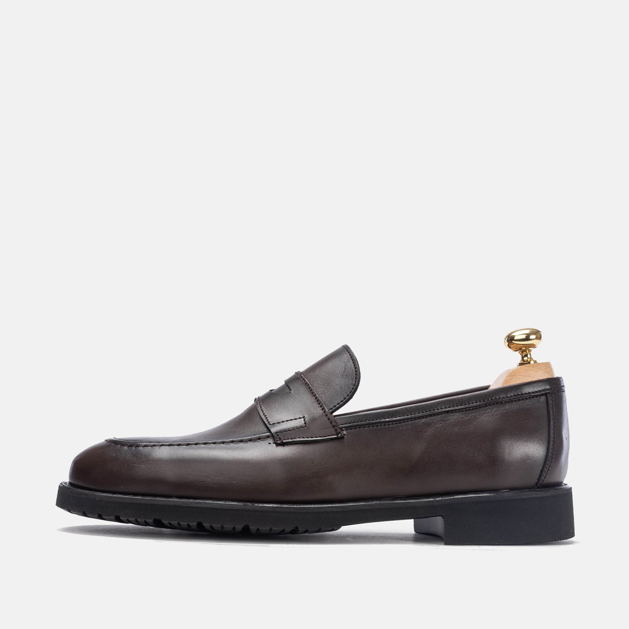 Volzak 5158 brown leather shoe