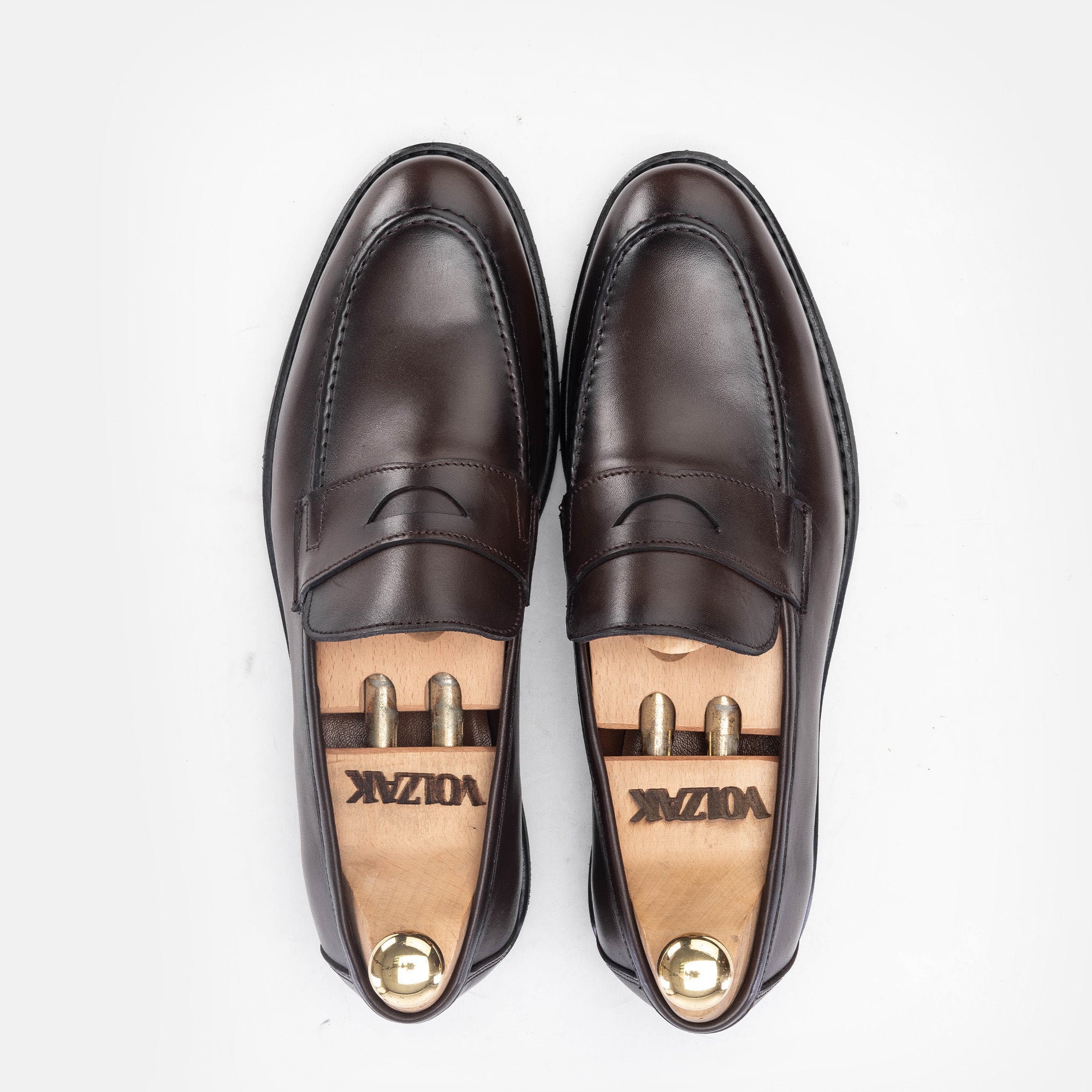 Volzak 5158 brown leather shoe