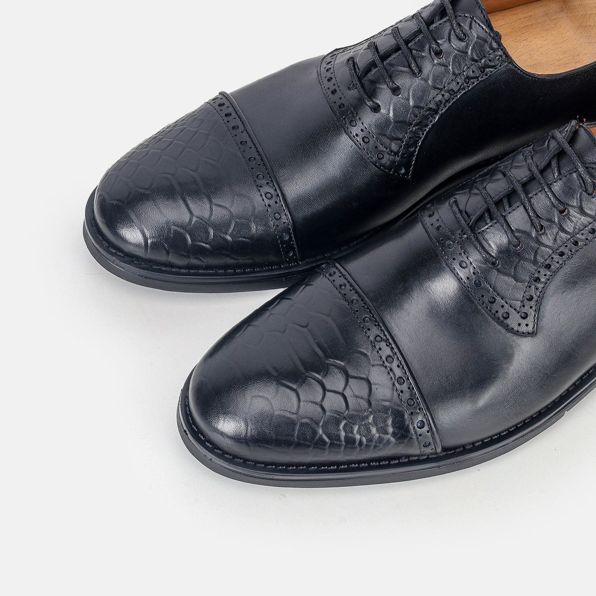 Volzak 5309 chaussure en cuir Noir