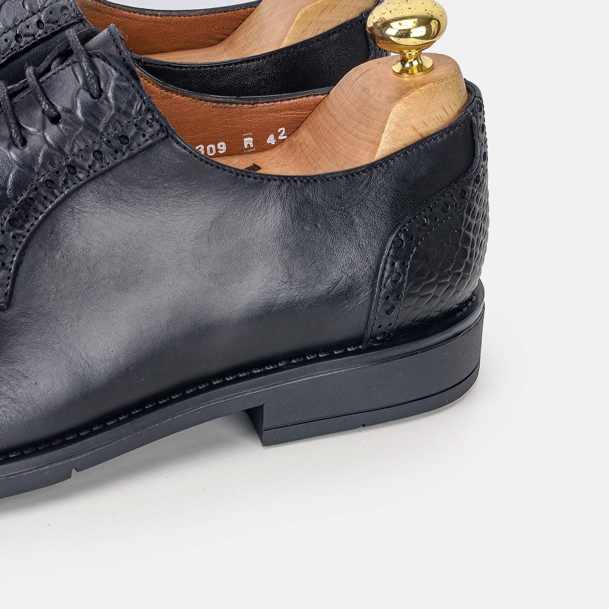 Volzak 5309 chaussure en cuir Noir