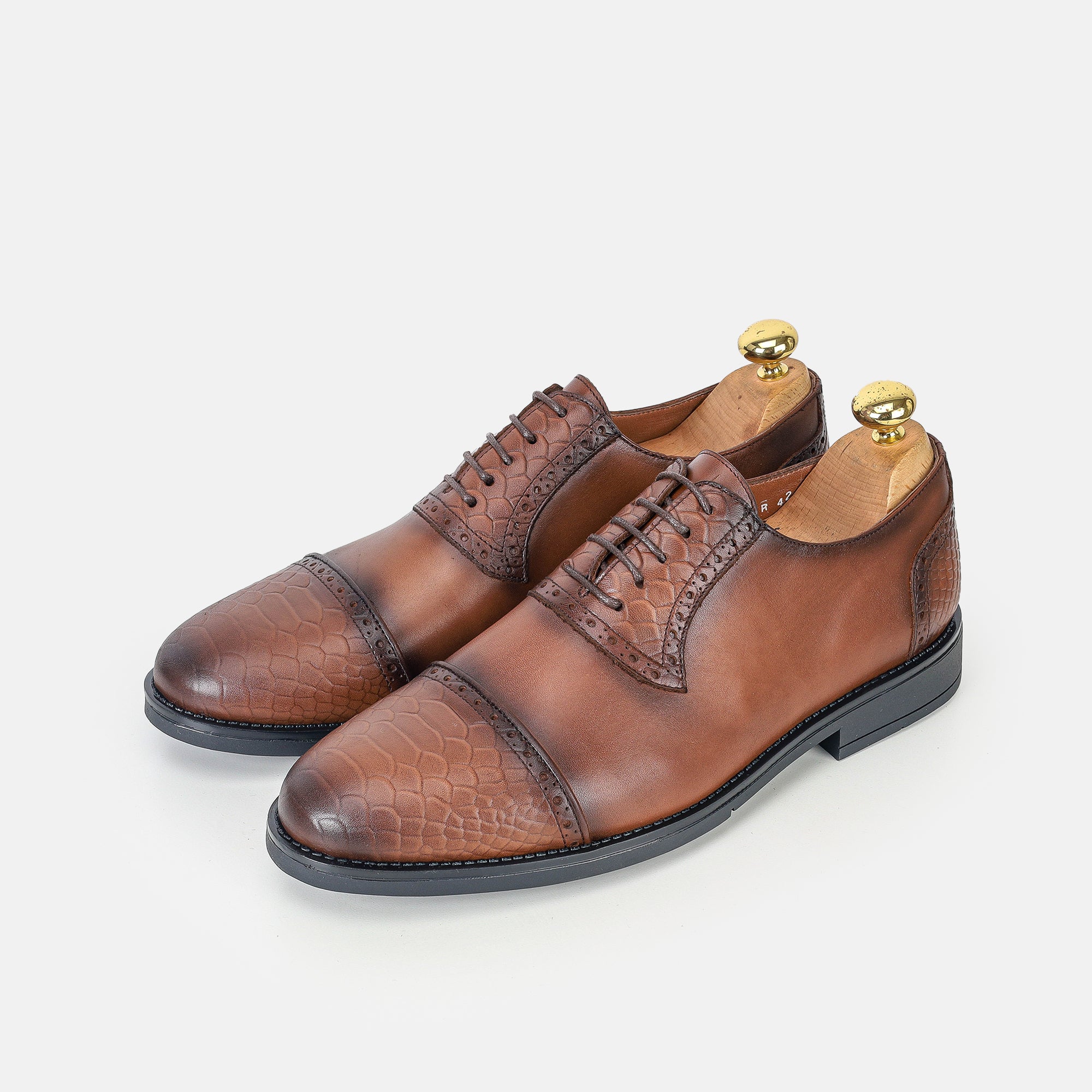 Volzak 5309 Vintage Brown Leather Shoe