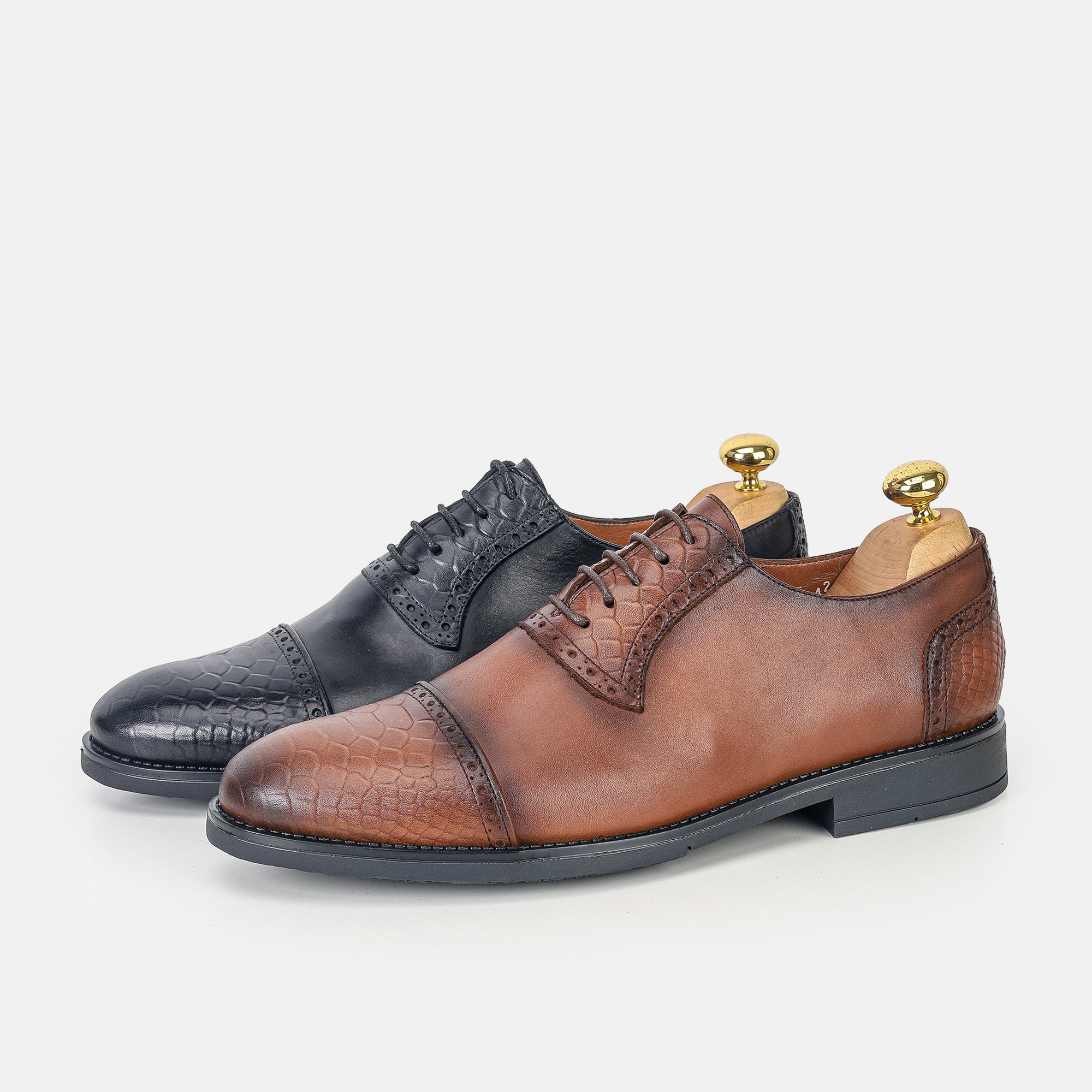 Volzak 5309 Vintage Brown Leather Shoe