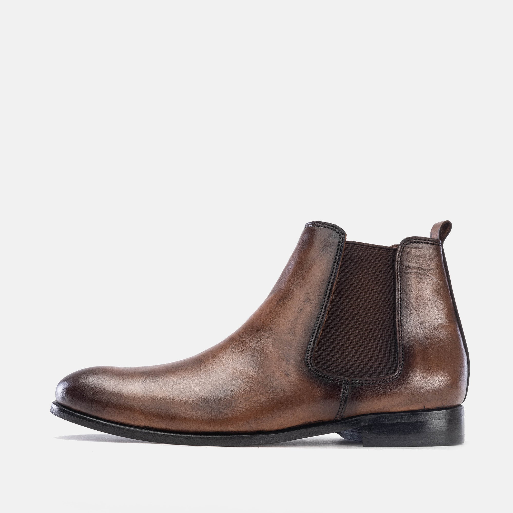 Volzak 1300 s Bottine en cuir marron vintage