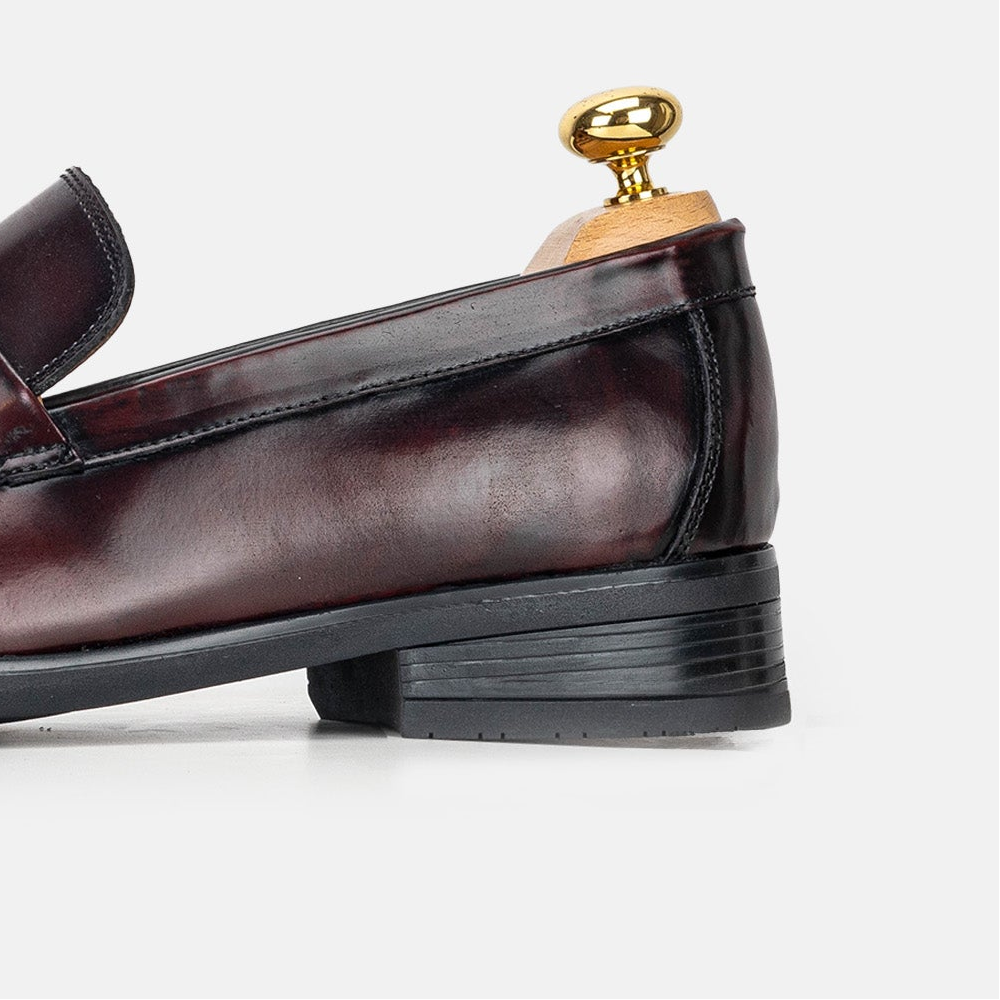 Volzak 5328 Bordeaux Demaskable Leather Shoe