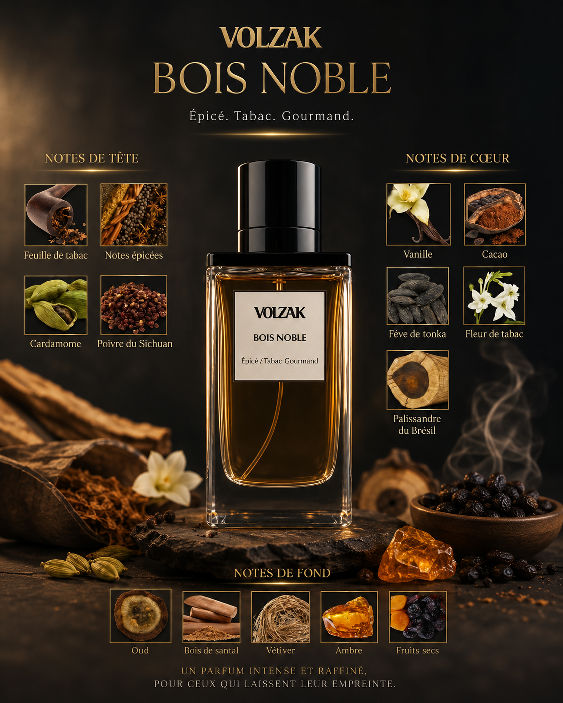 VOLZAK PARFUM BOIS NOBLE 100ml HOMME