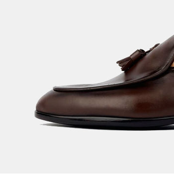 Volzak 5053 Mocassin en cuir Marron