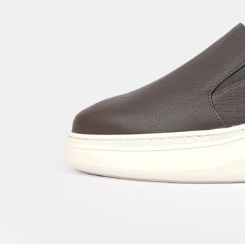 Volzak 02 Taupe Leather Mule