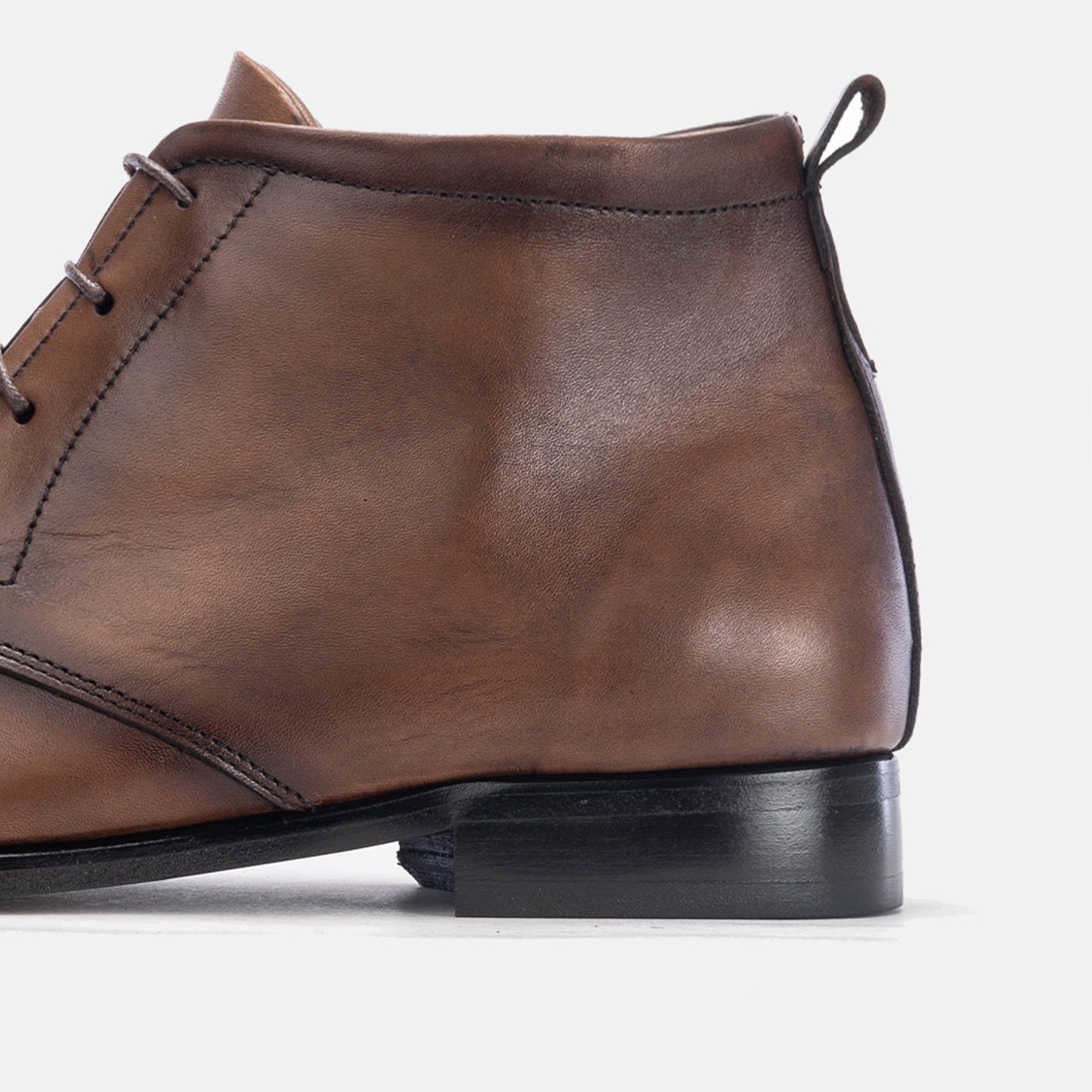 Volzak 1301s Vintage Brown Leather Ankle Boot