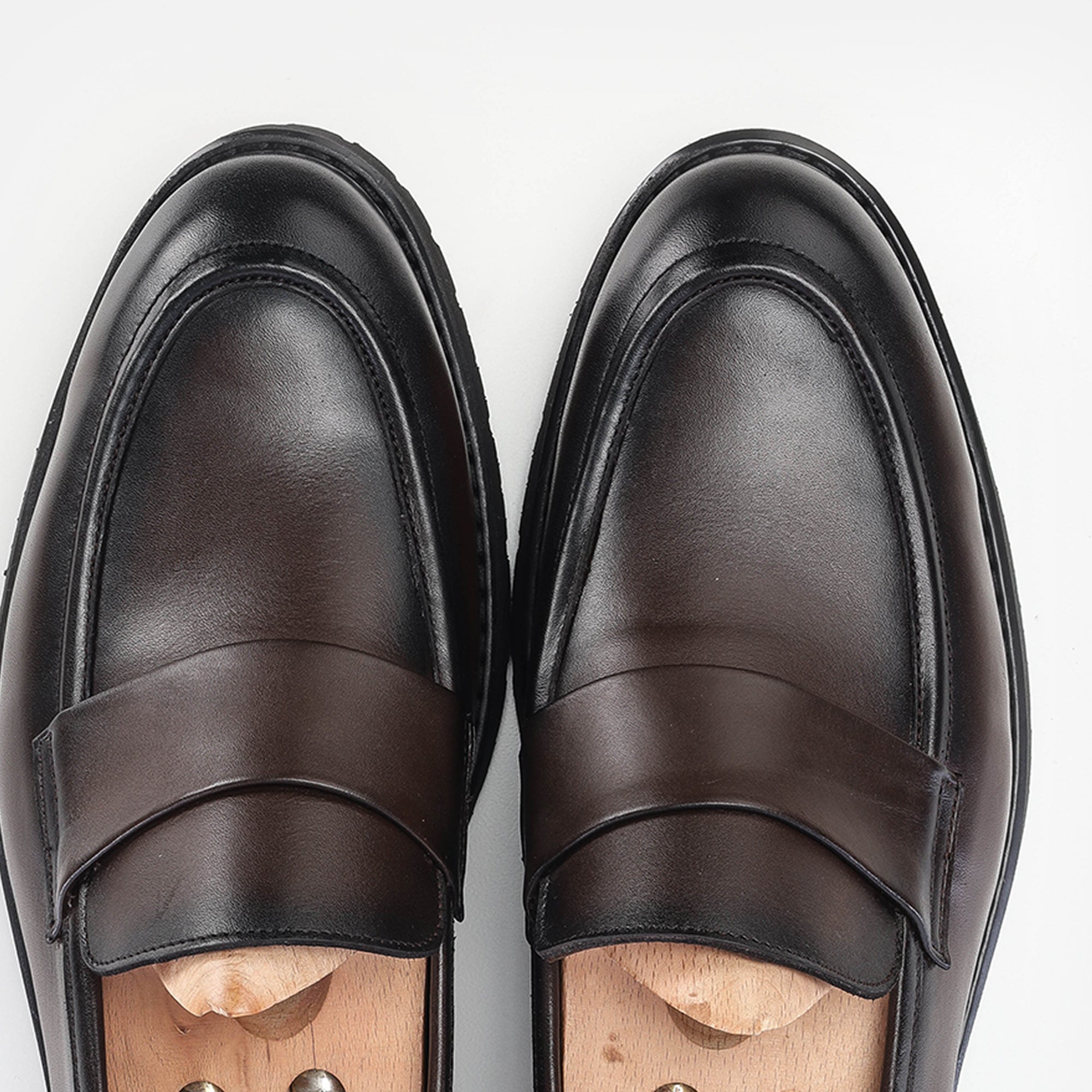 Volzak 5162 brown leather shoe