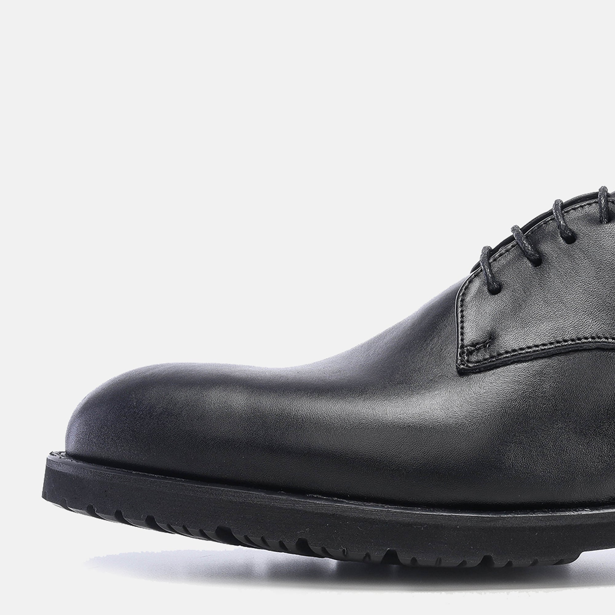 Volzak 5165 black leather shoe