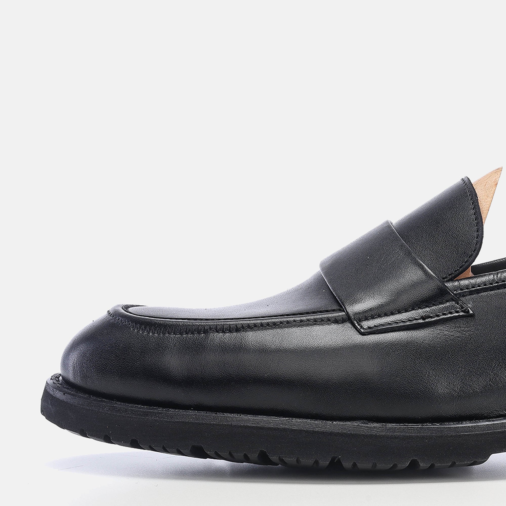 Volzak 5162 black leather shoe