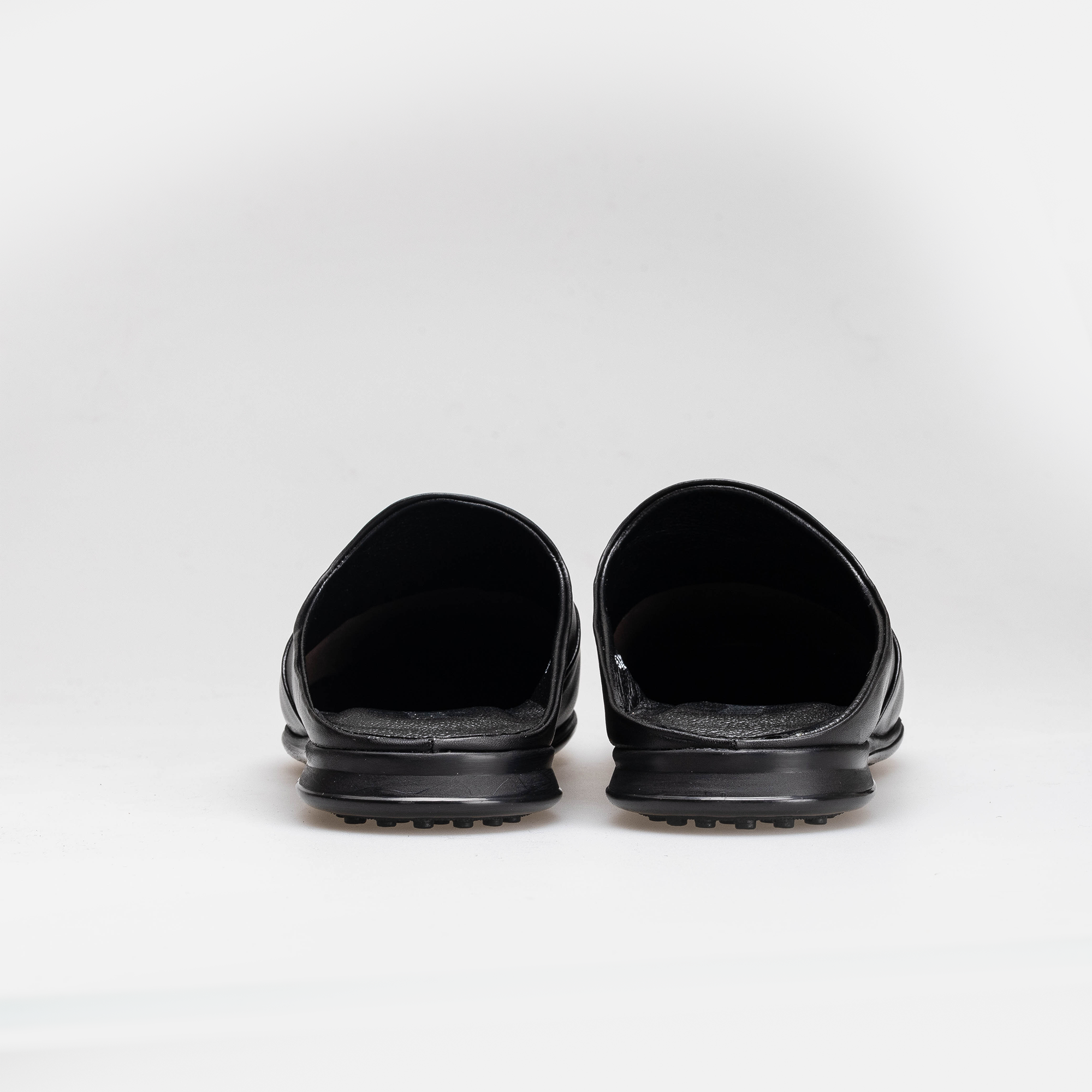 Volzak 5402 Mule en cuir Noir