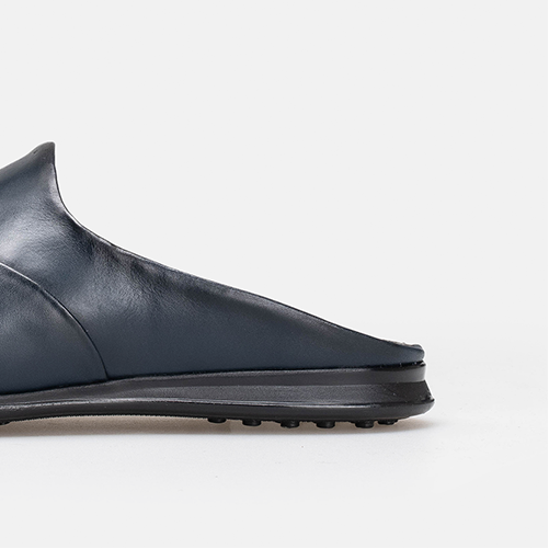 Volzak 5402 Blue Leather Mule