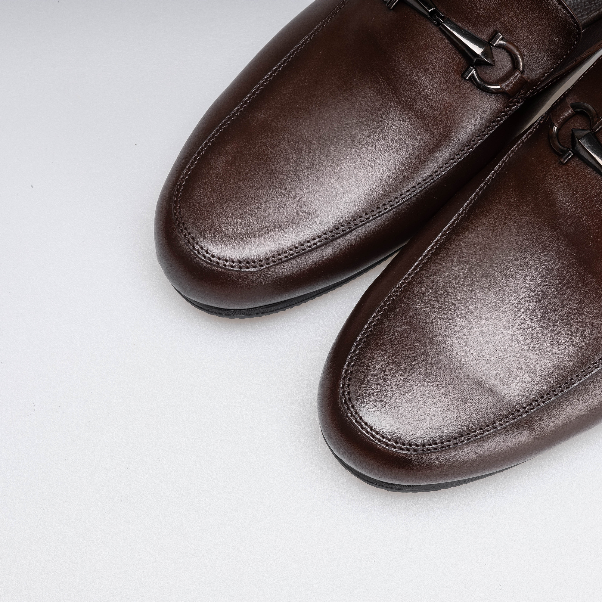 Volzak 5403 Mule en cuir Marron