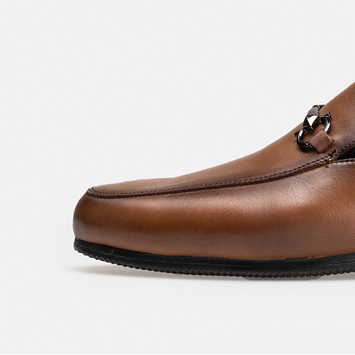 Volzak 5403 Mule en cuir Marron Vintage