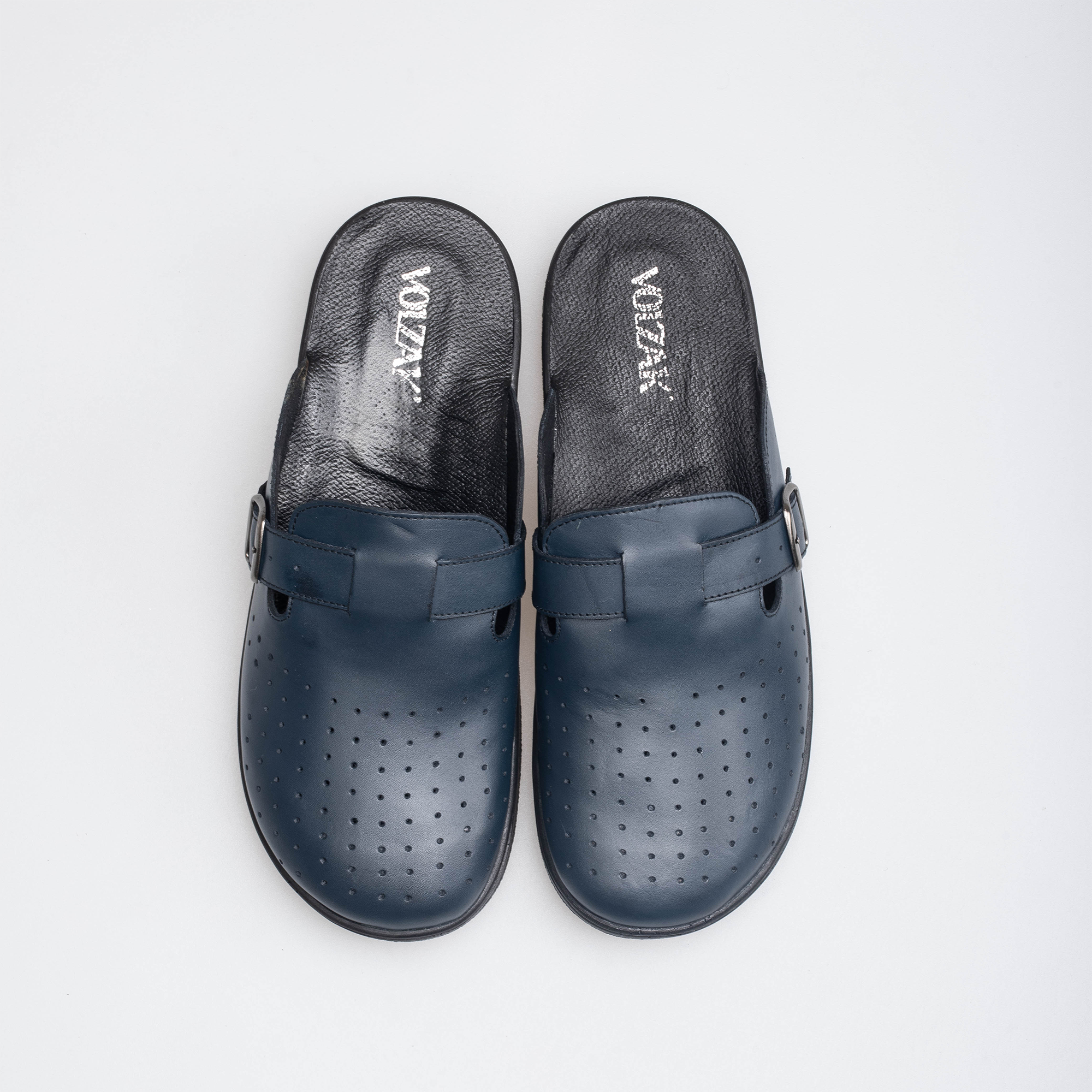 Volzak 5401 Blue Leather Clog