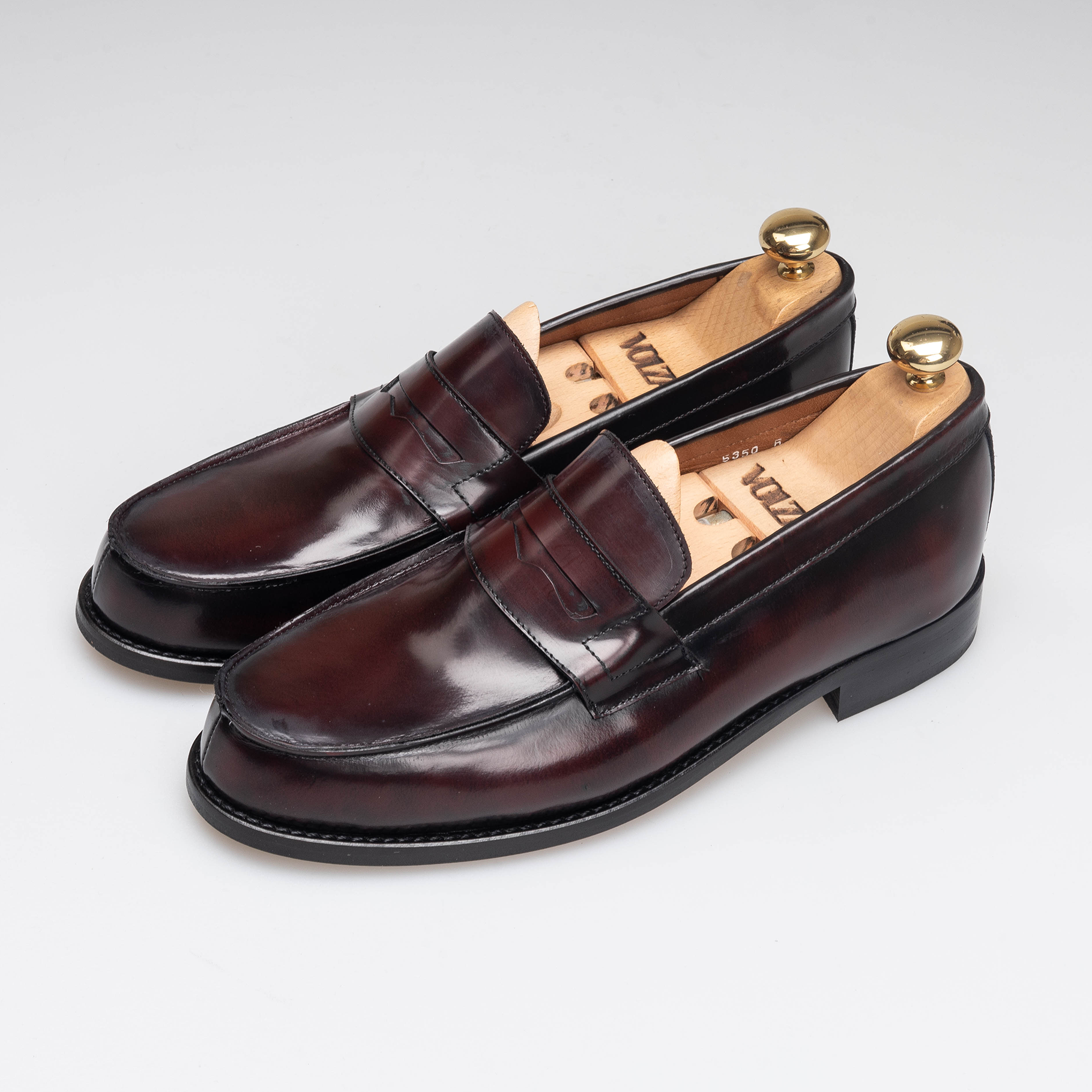 Volzak 5350 chaussure en cuir Démasquable Bordeaux