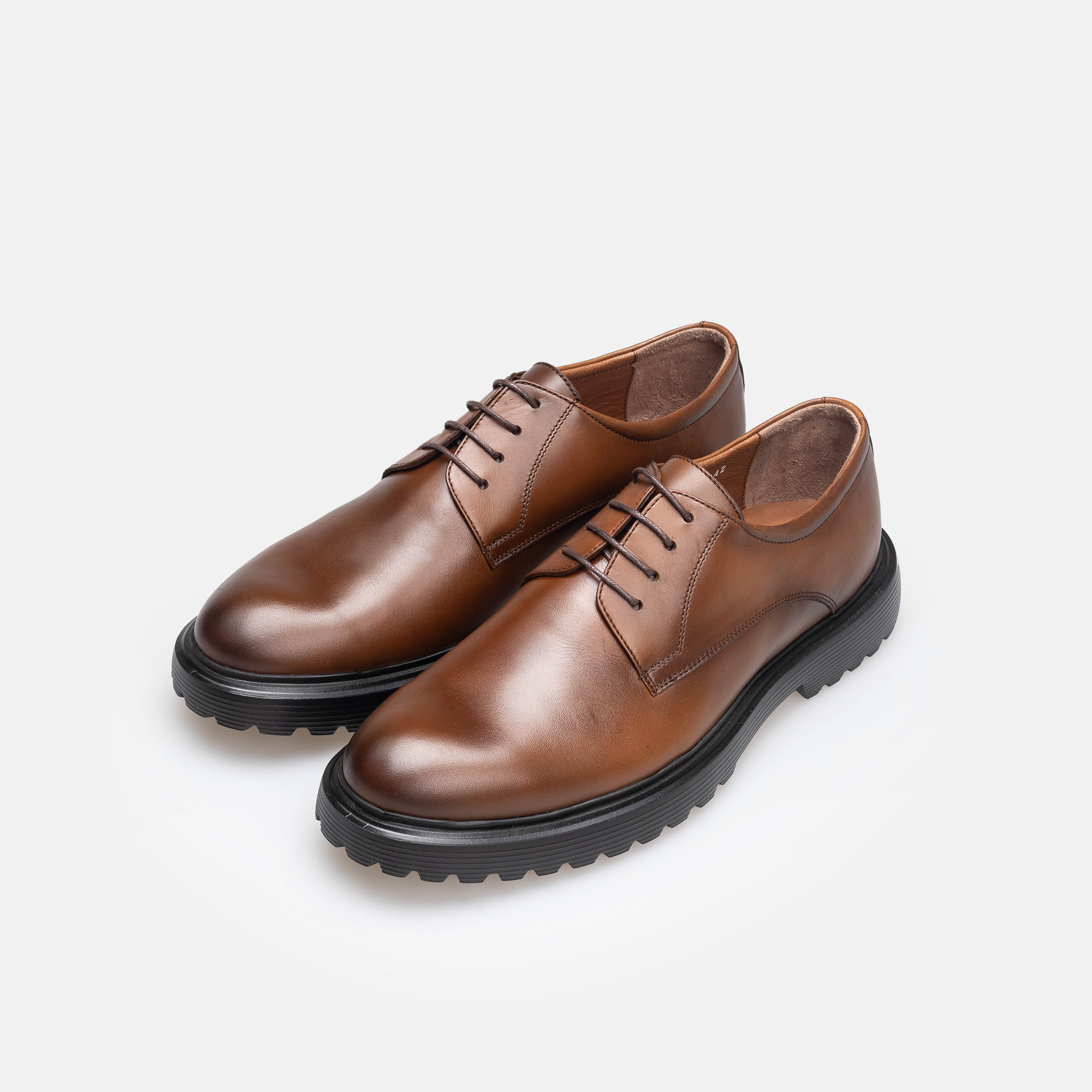 Volzak 5311 chaussure en cuir Marron Vintage