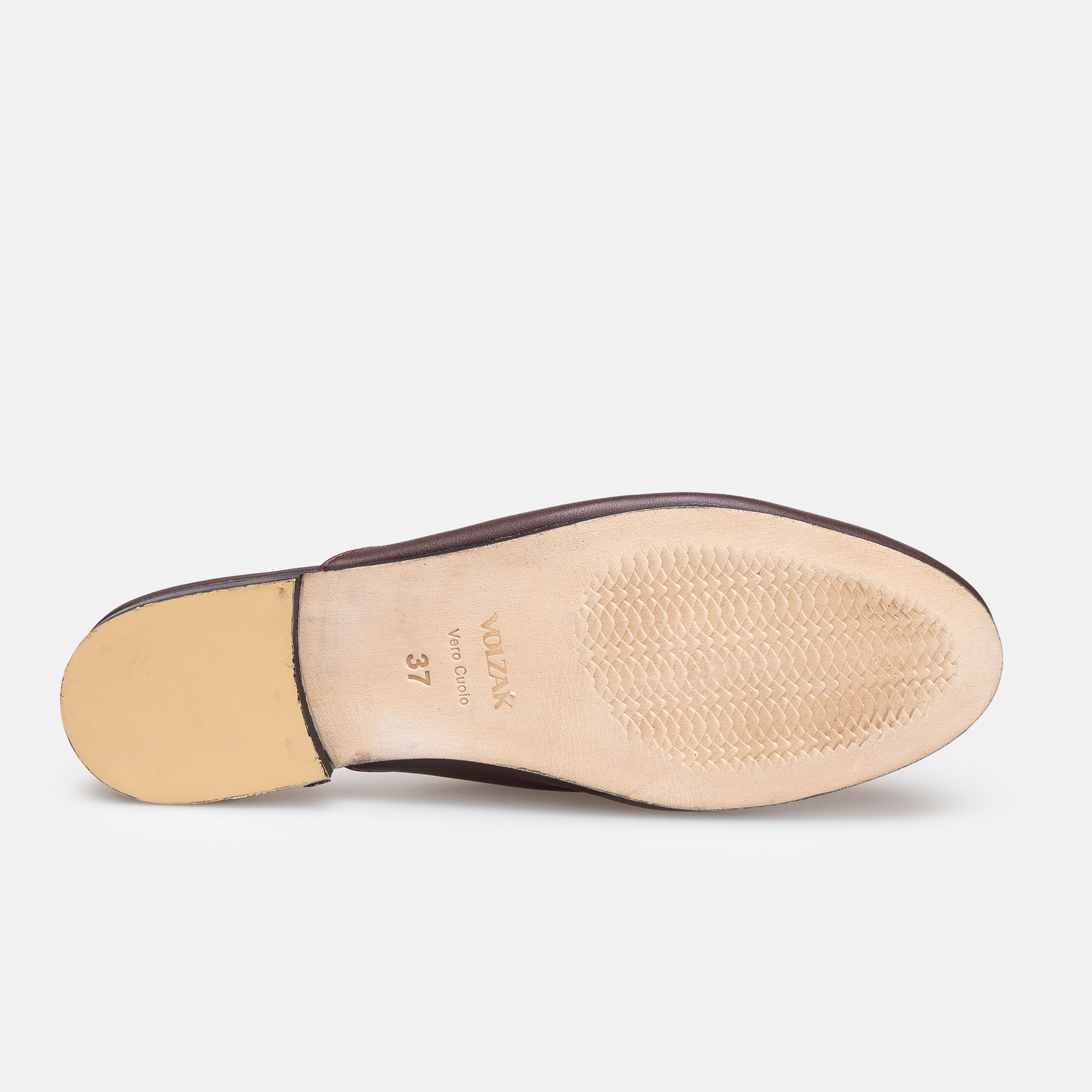 Volzak 3040 Bordeaux Leather Mule