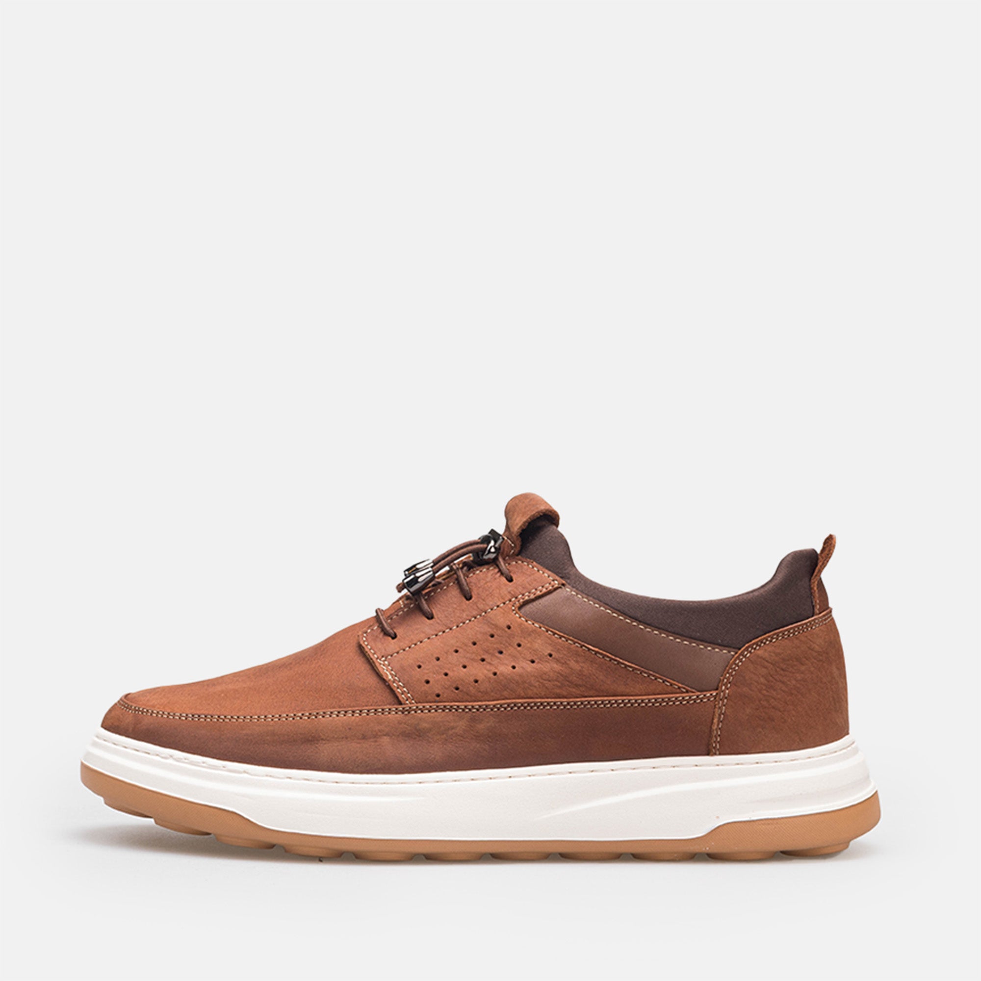 Volzak 317 basket en nubuck Camel