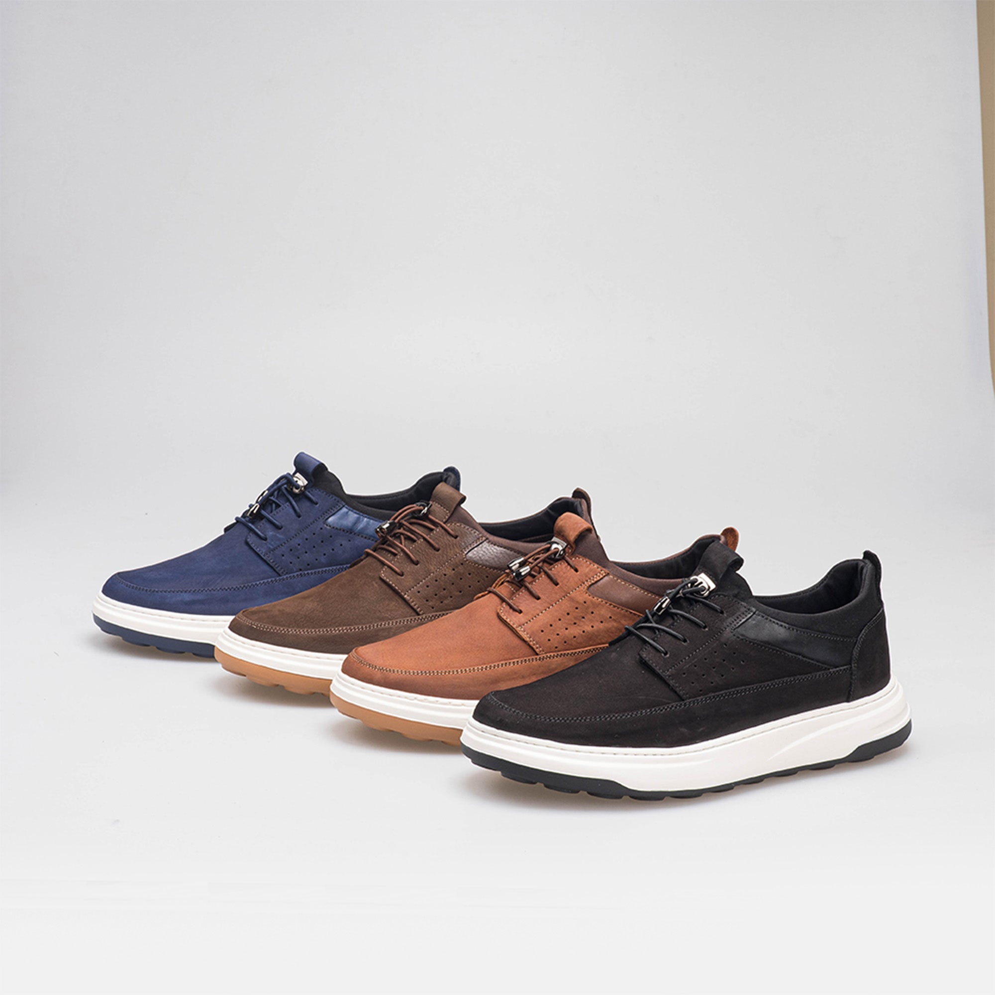 Volzak 317 basket en nubuck Camel