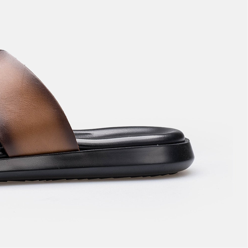 Volzak 5405 Vintage Brown Leather Sandal