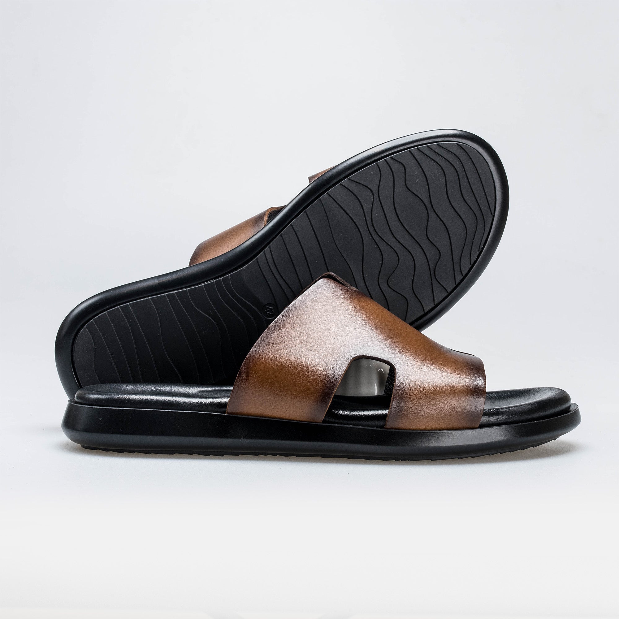 Volzak 5405 Vintage Brown Leather Sandal