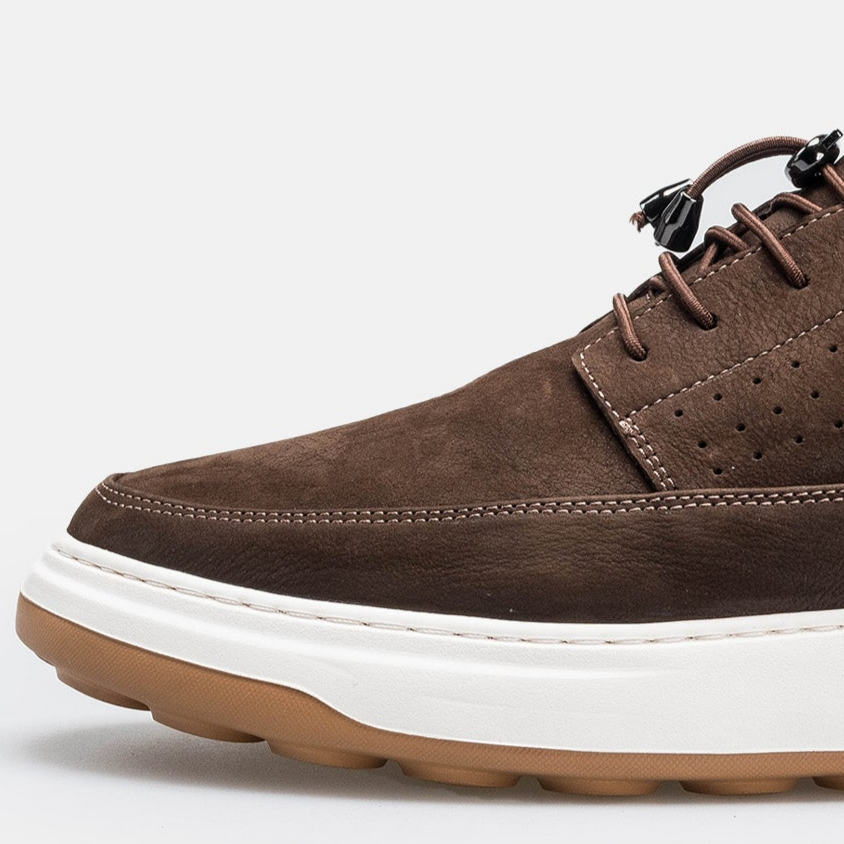 Volzak 317 basket en nubuck Marron