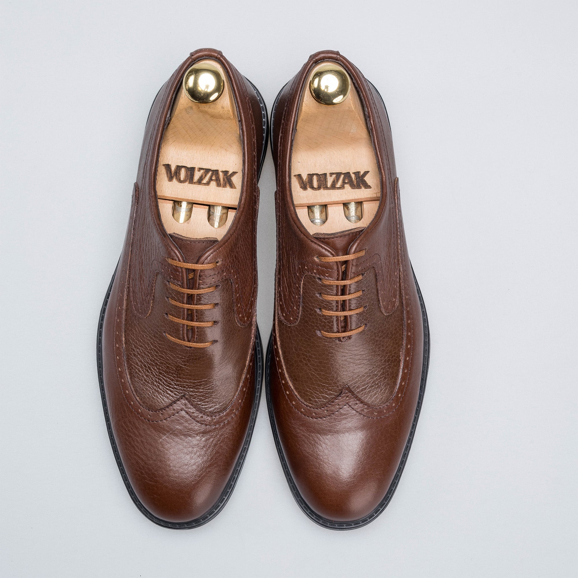 Volzak 314 Chaussure en cuir Camel