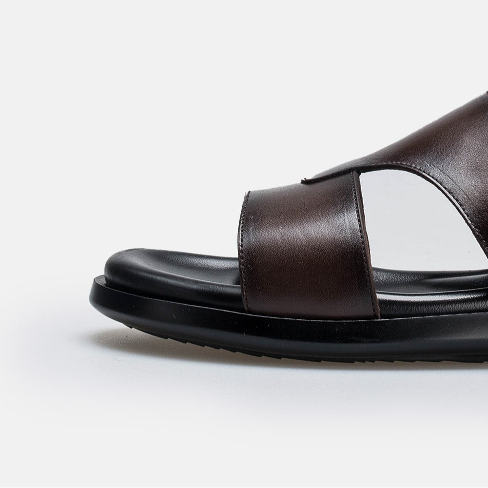 Volzak 5409 Sandale en cuir Marron