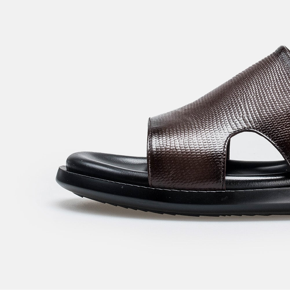 Volzak 5408 Sandale en cuir Marron