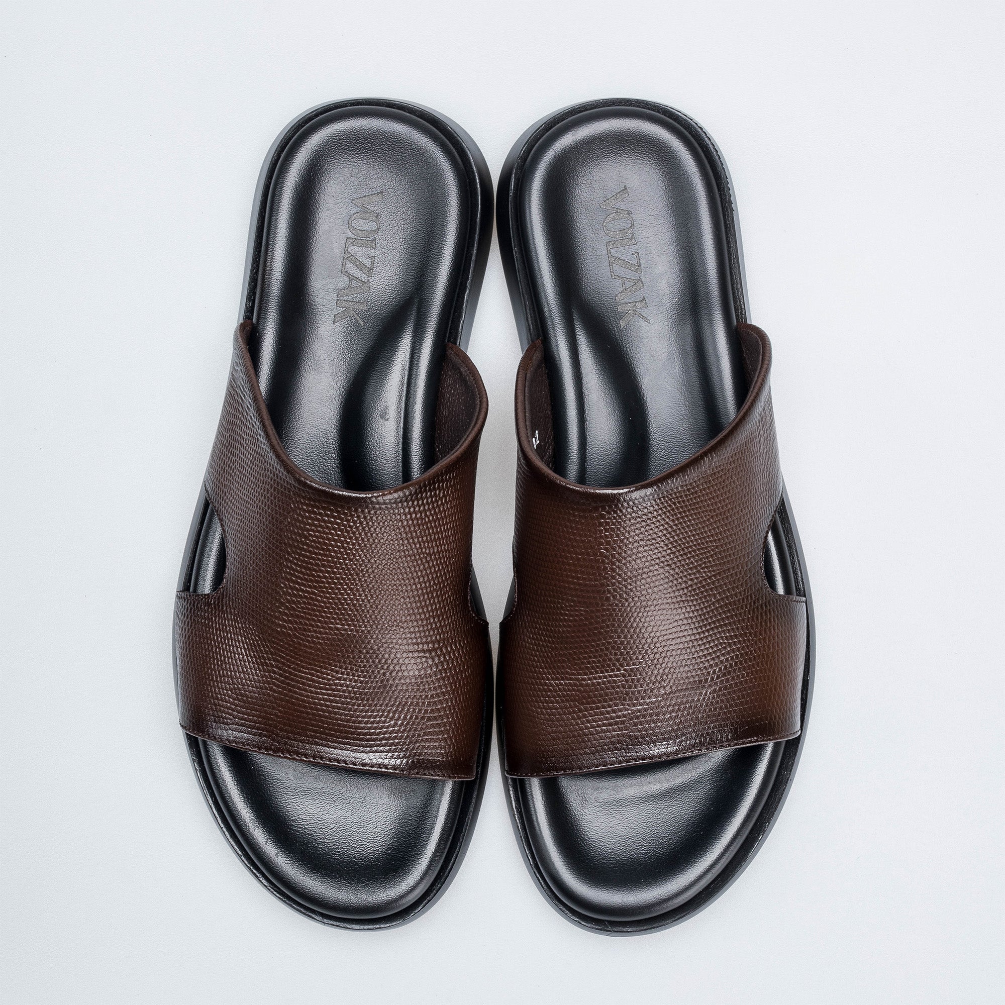 Volzak 5408 Sandale en cuir Marron