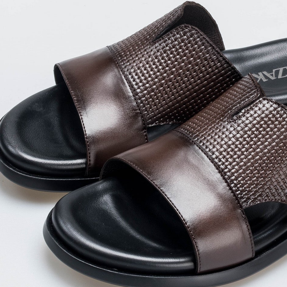 Volzak 5407 Sandale en cuir Marron