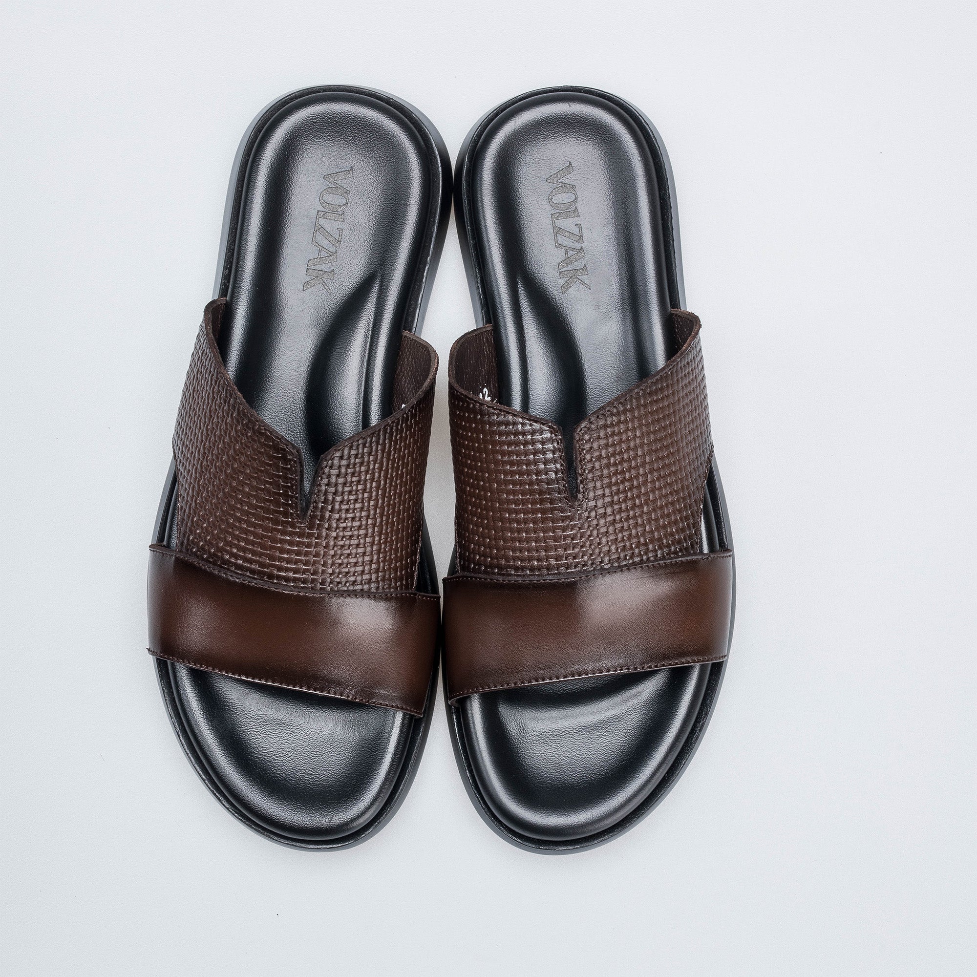 Volzak 5407 Sandale en cuir Marron