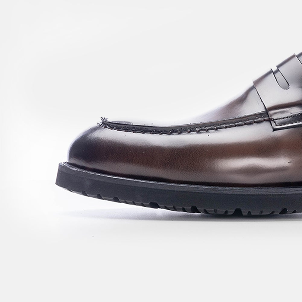 Volzak 5164 chaussure en cuir Démasquable marron