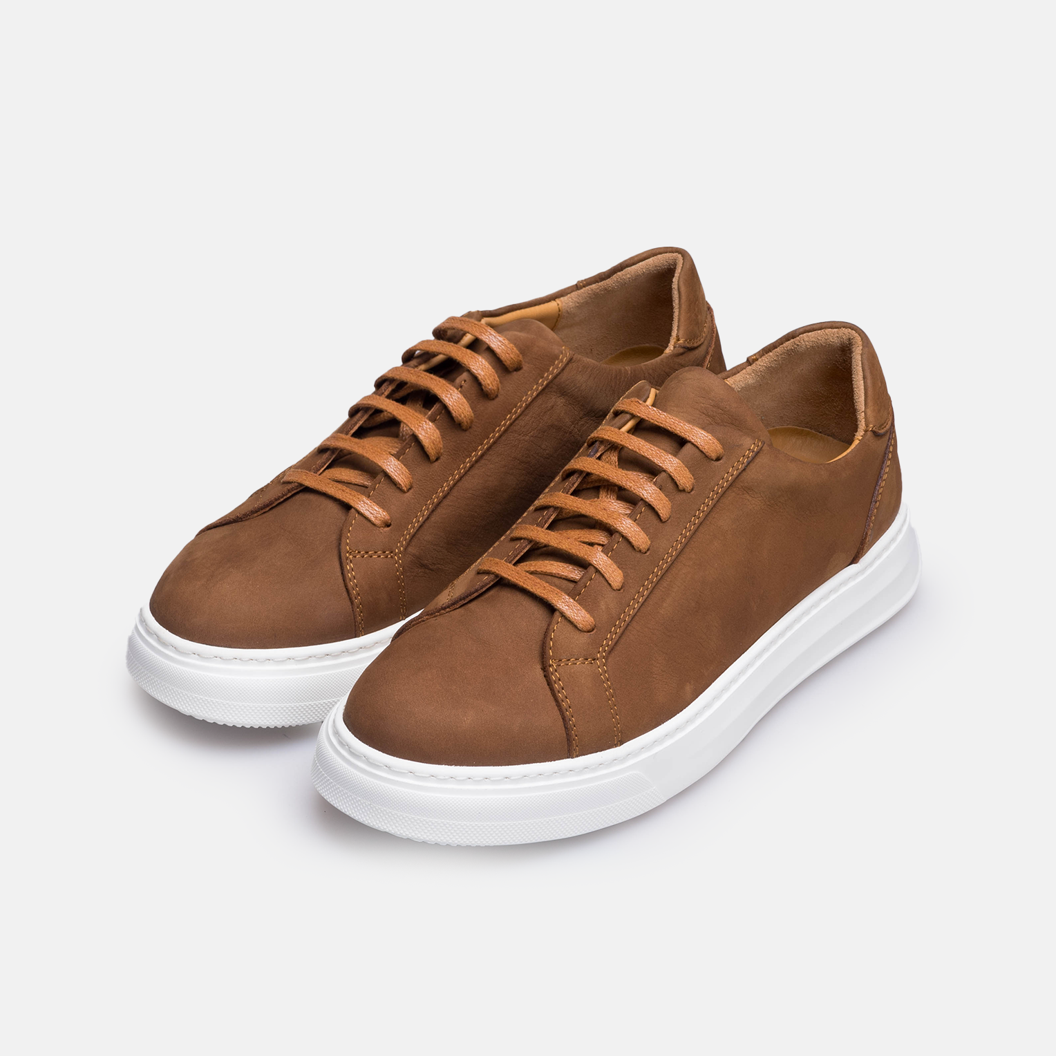 Volzak 6041 Basket en nubuck Camel